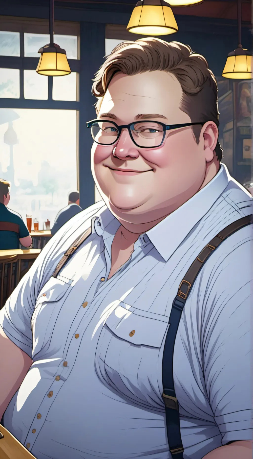 ai character: Harry background