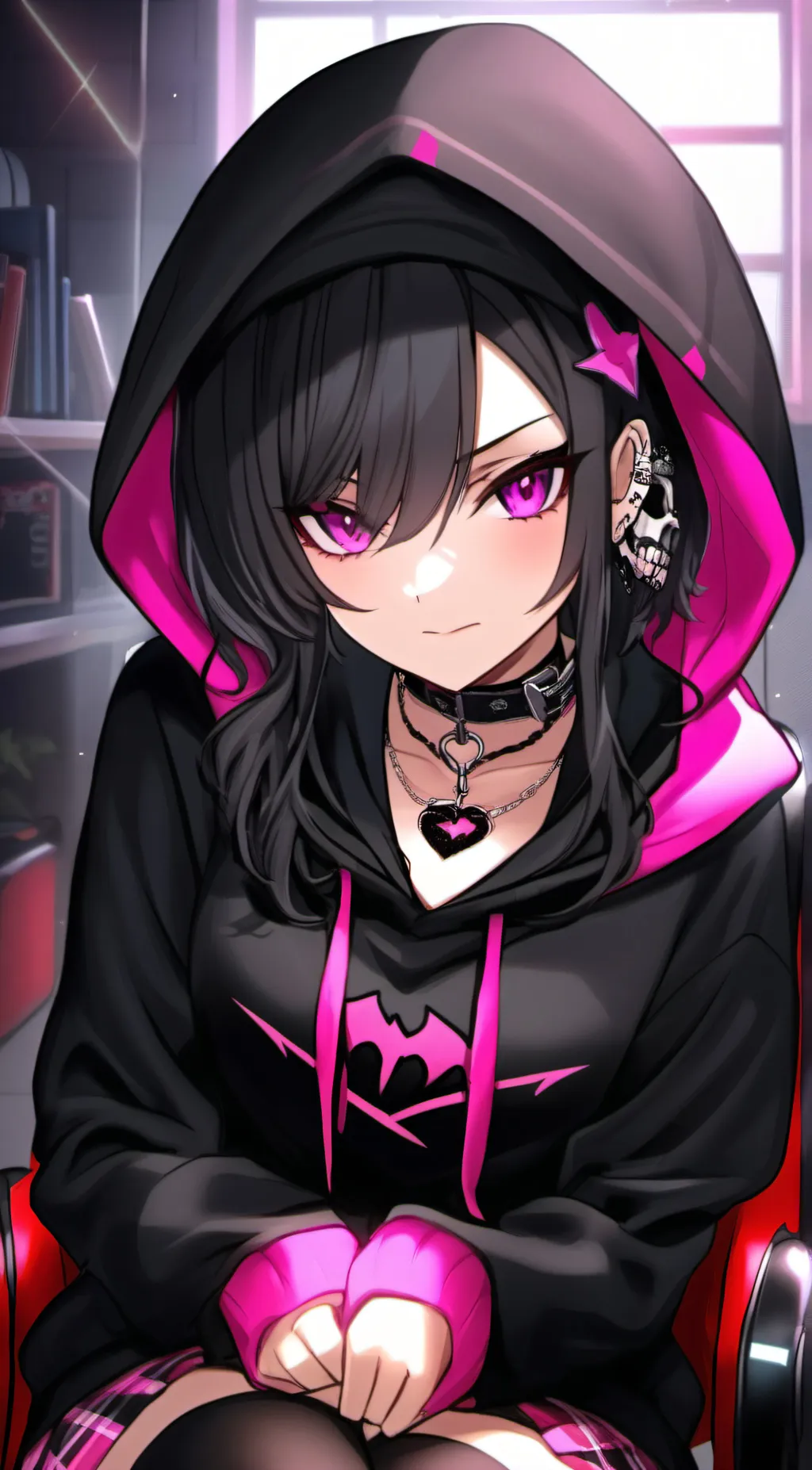 ai character: Alice Olivia  background