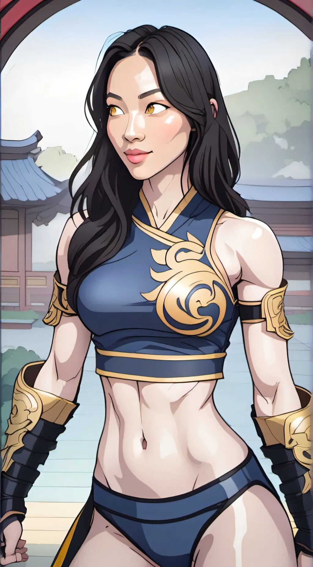 ai character: Arkana background