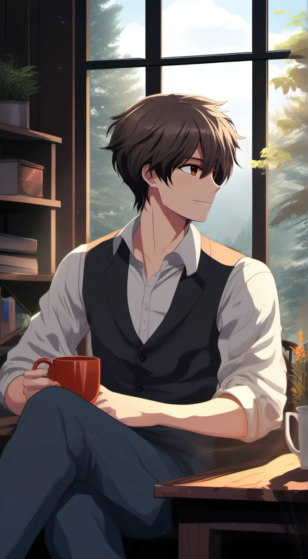 ai character: Yusuf  background