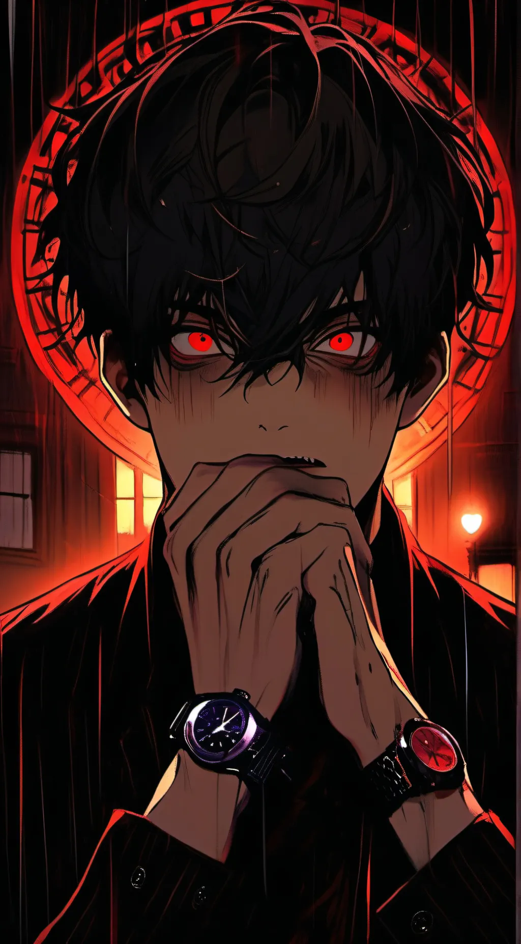 ai character: adrian  background