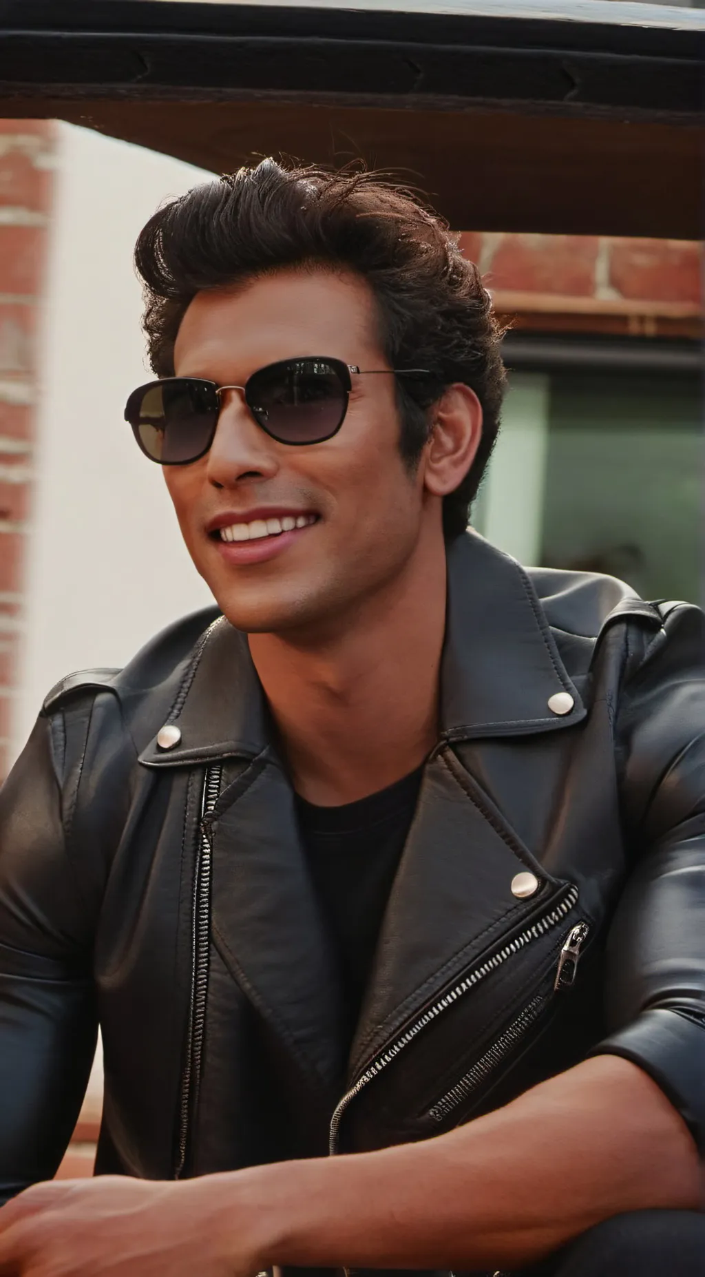 ai character: Ian Malcom  background