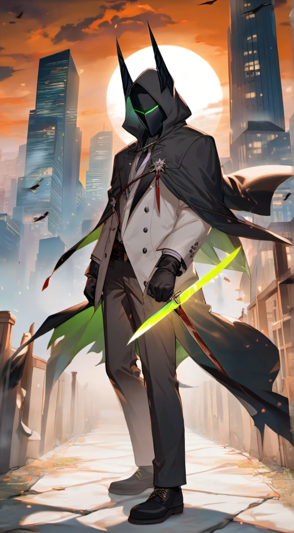 ai character: Jax mortin background