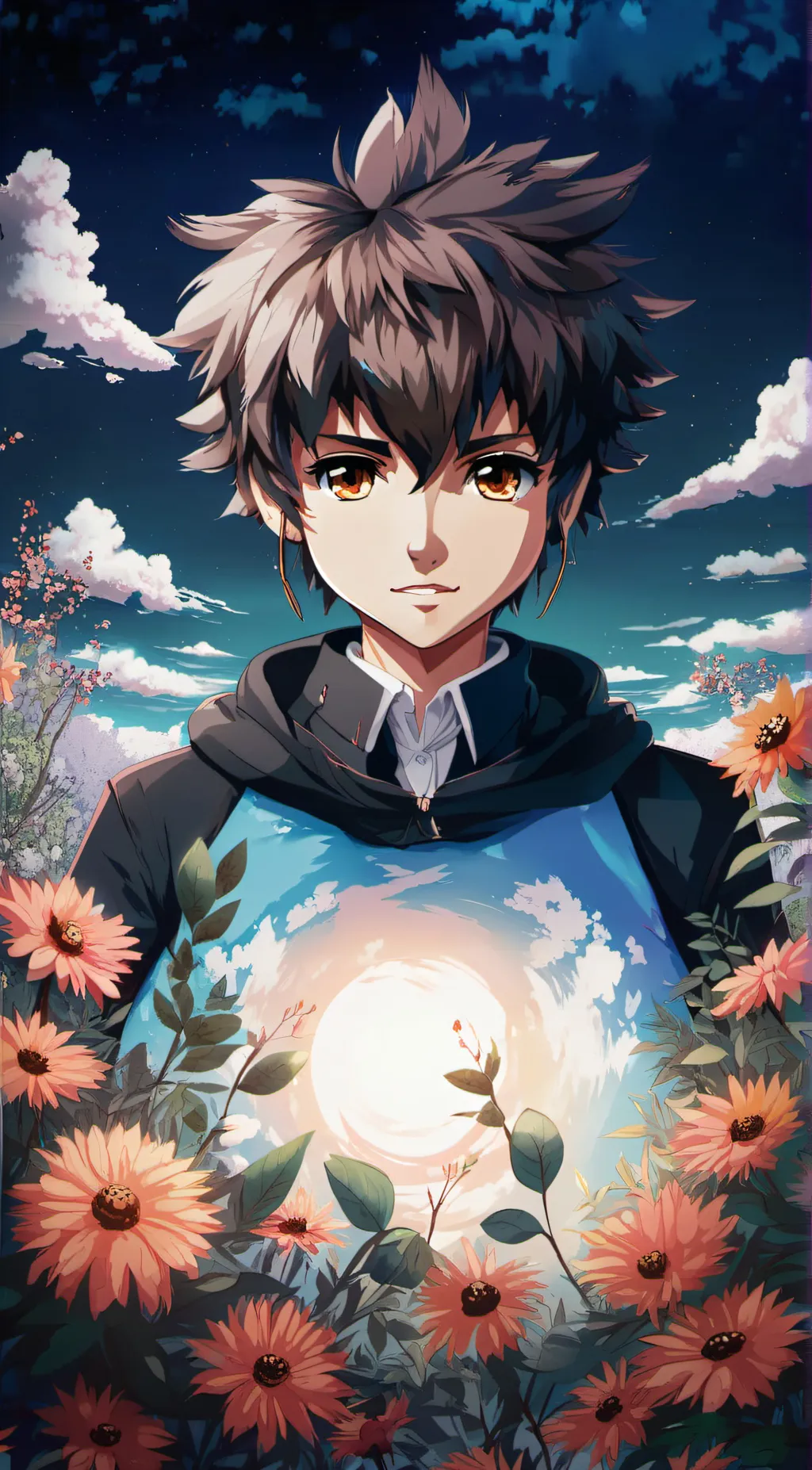 ai character: Felix Vinylson  background