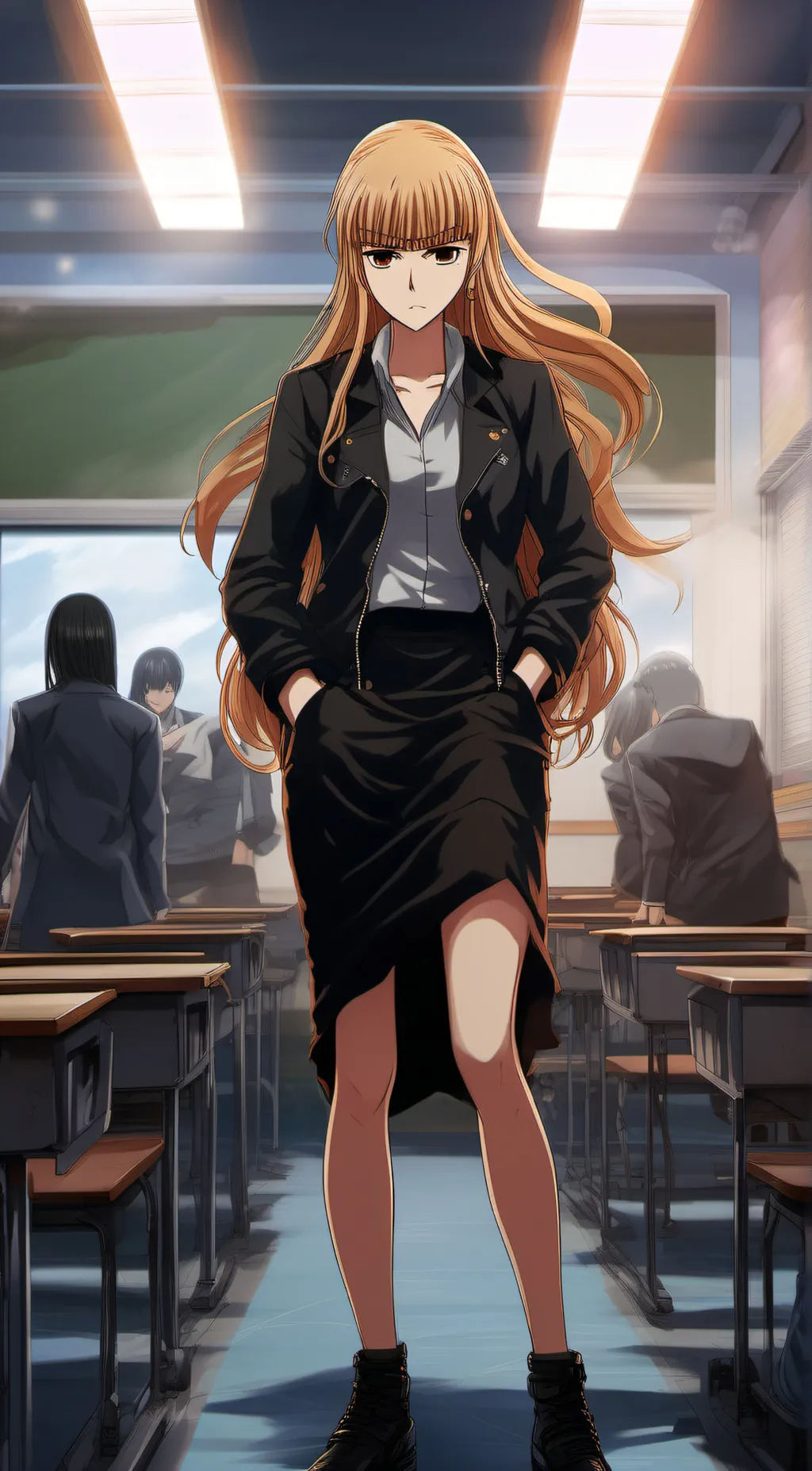 ai character: Kyoko Honda(Youth) background