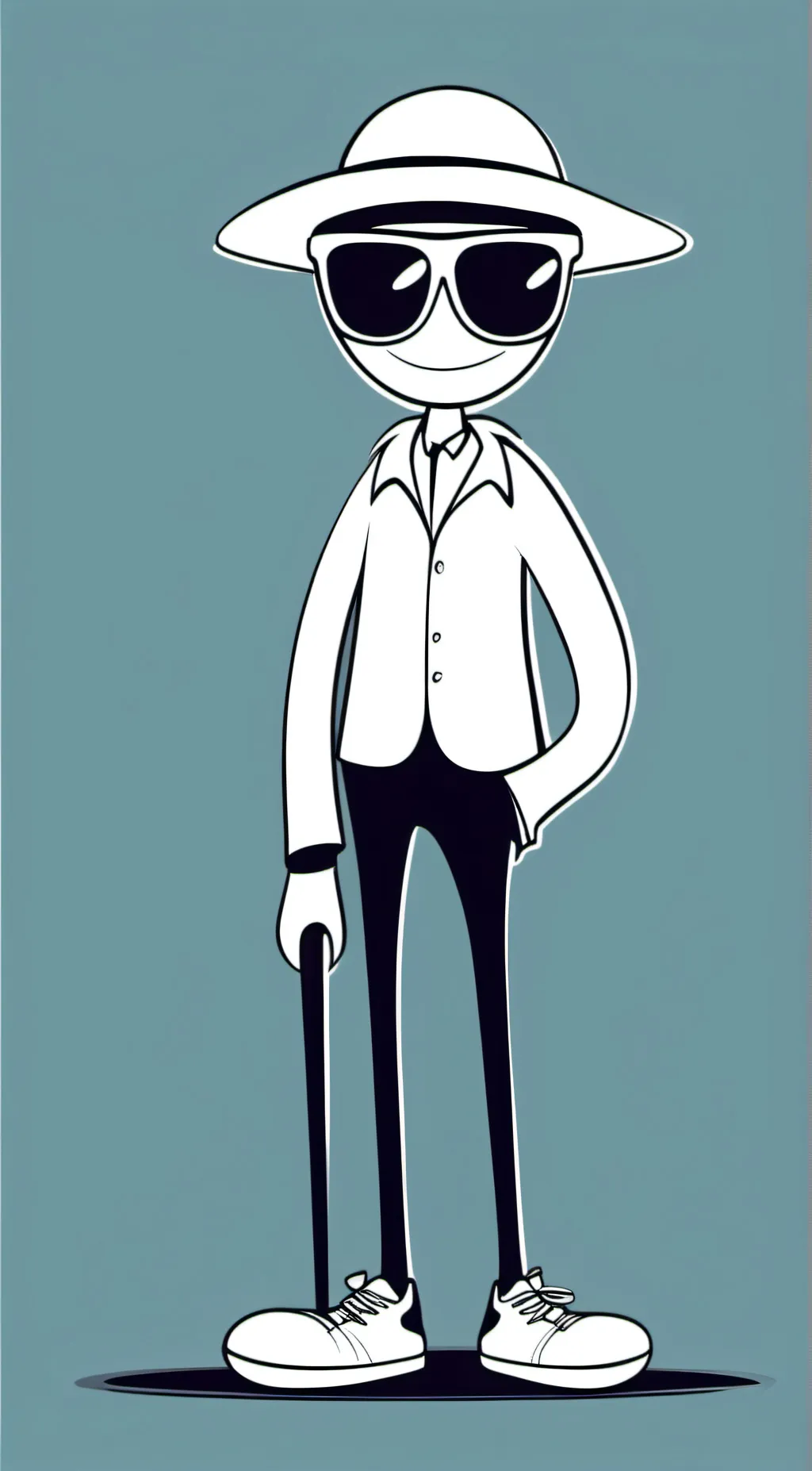 ai character: bob chainsfrs  background