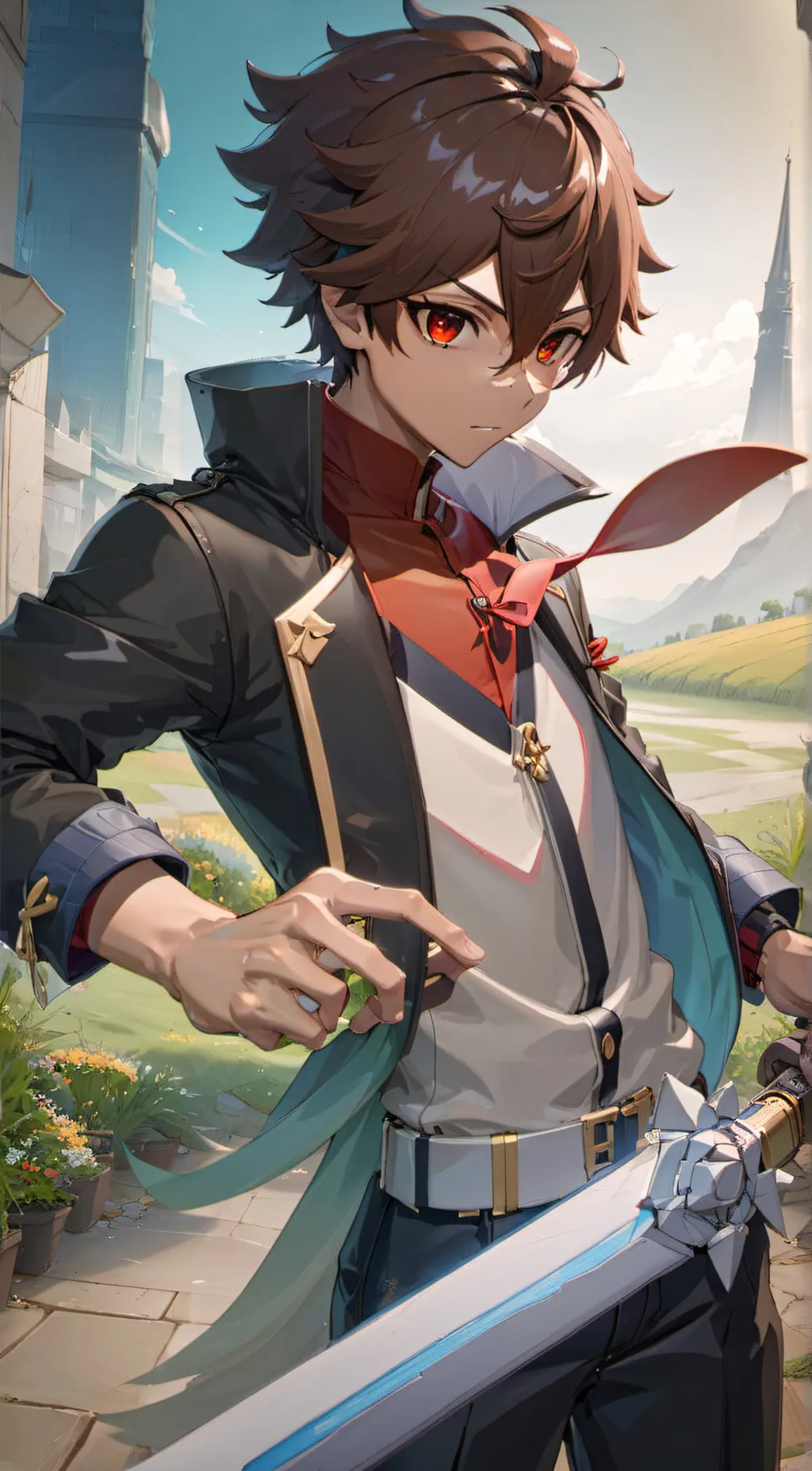 ai character: Vince background