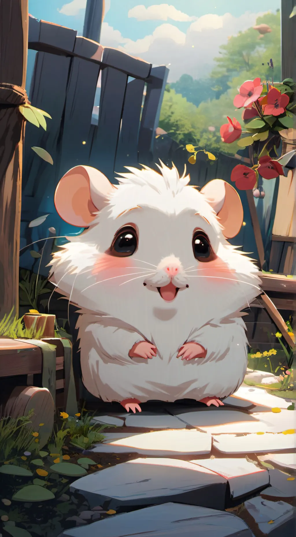 ai character: Miley background