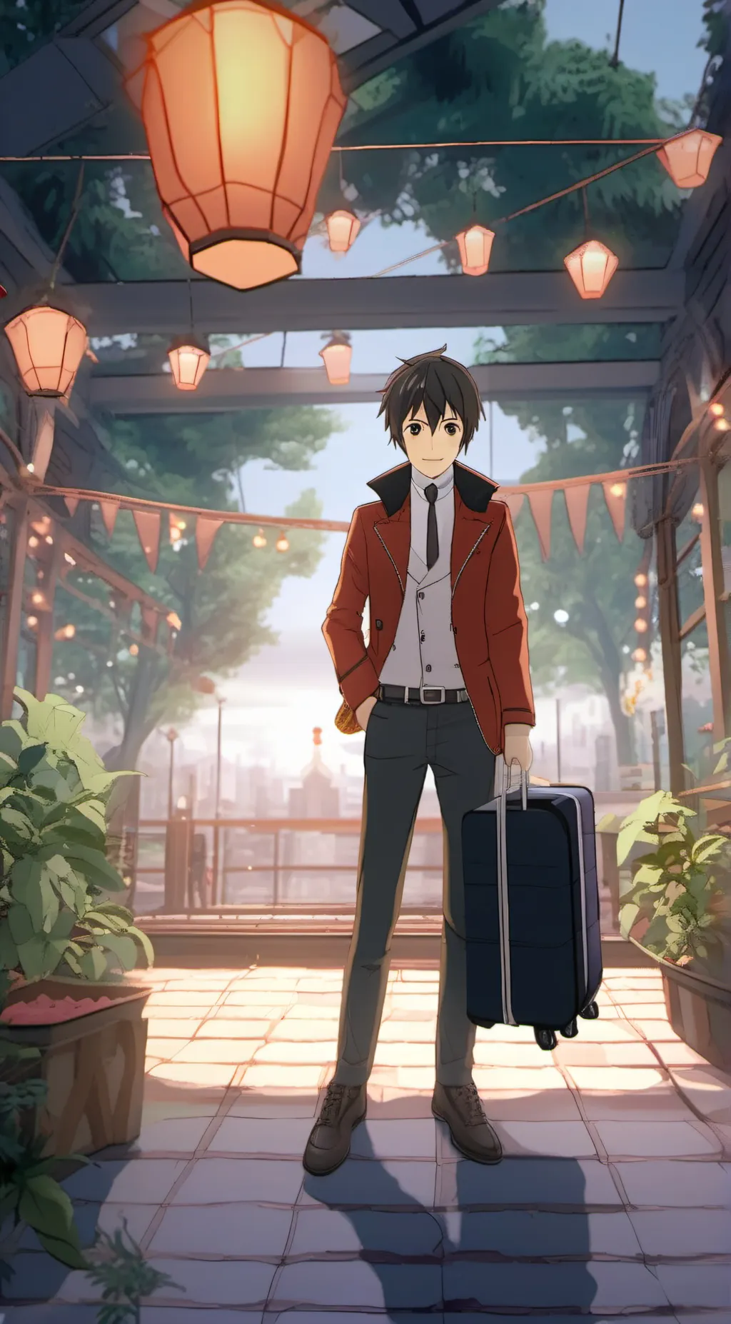 ai character: taro yamada background
