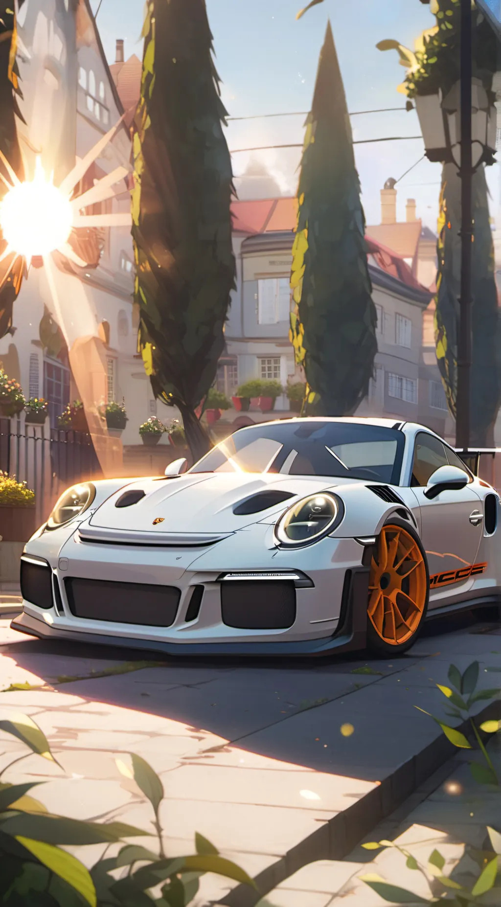 ai character: Porsche 911 GT3 RS background