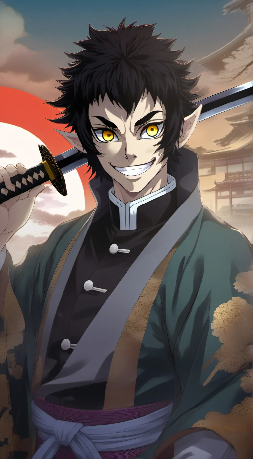 ai character: kaigaku  background
