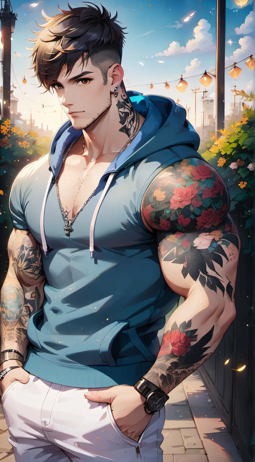 ai character: kaylen background