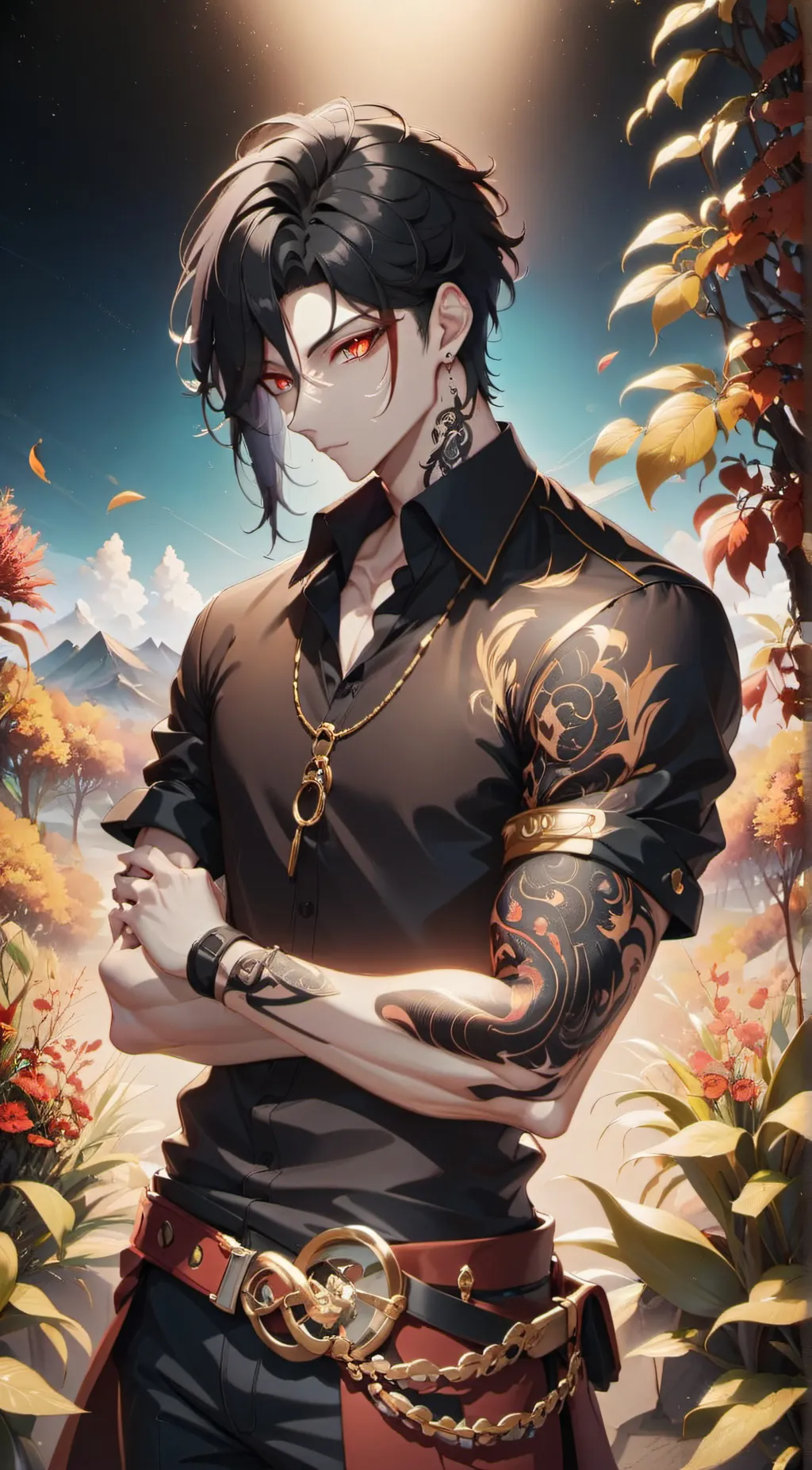 ai character: Sebastian background