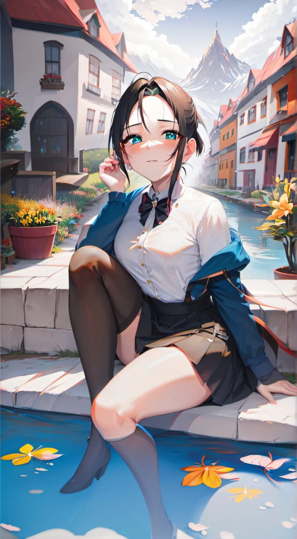 ai character: Luna background