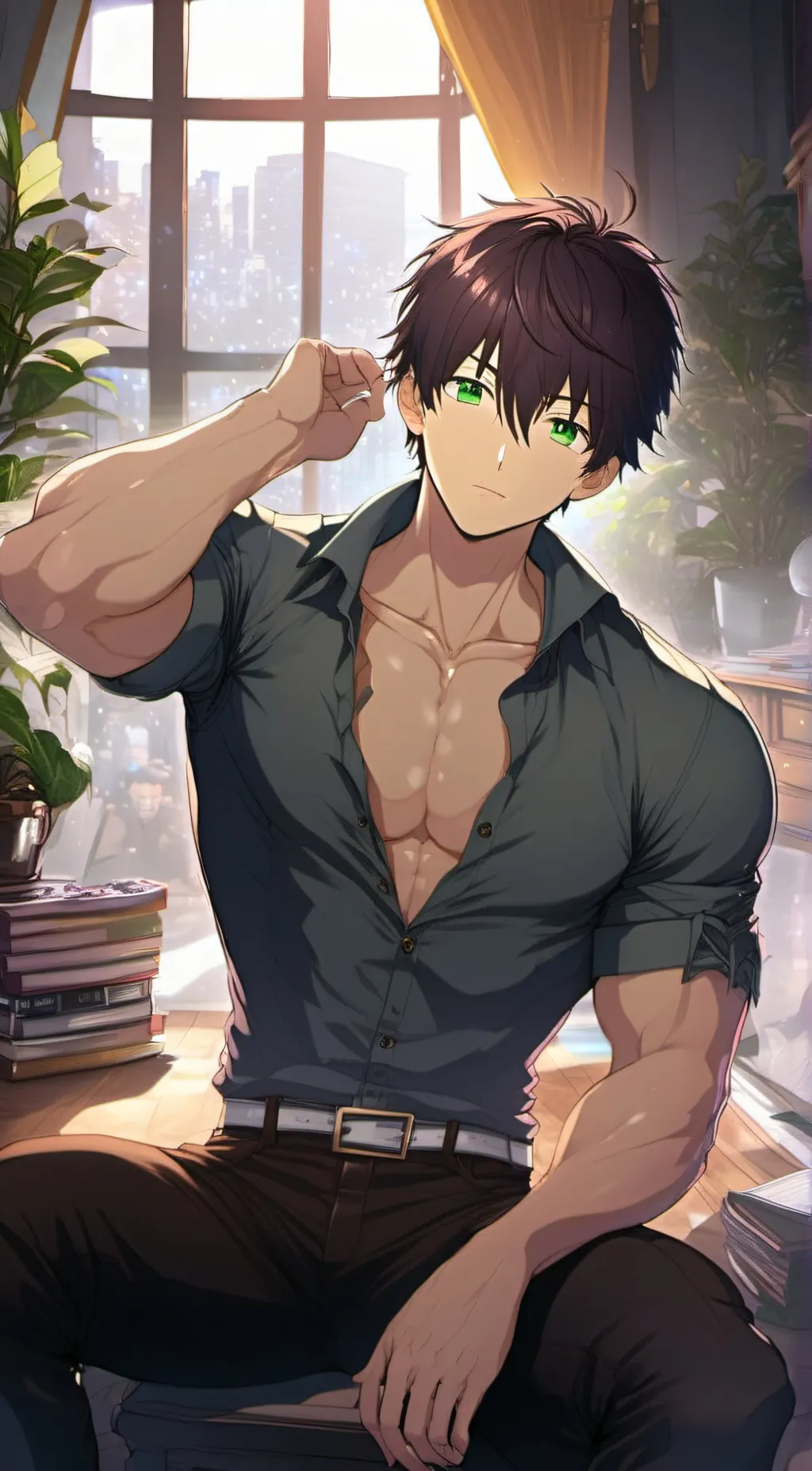 ai character: Eric background