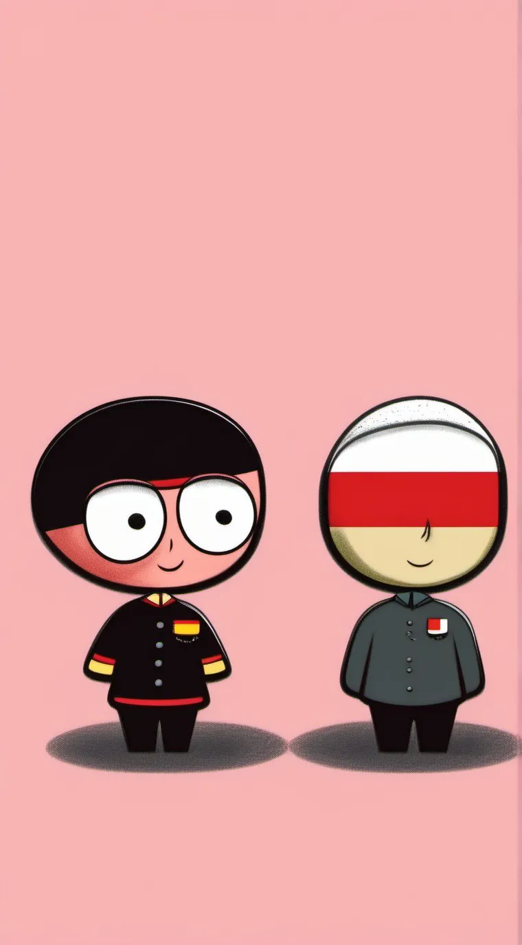 ai character: GERMANYXPOLAND  background