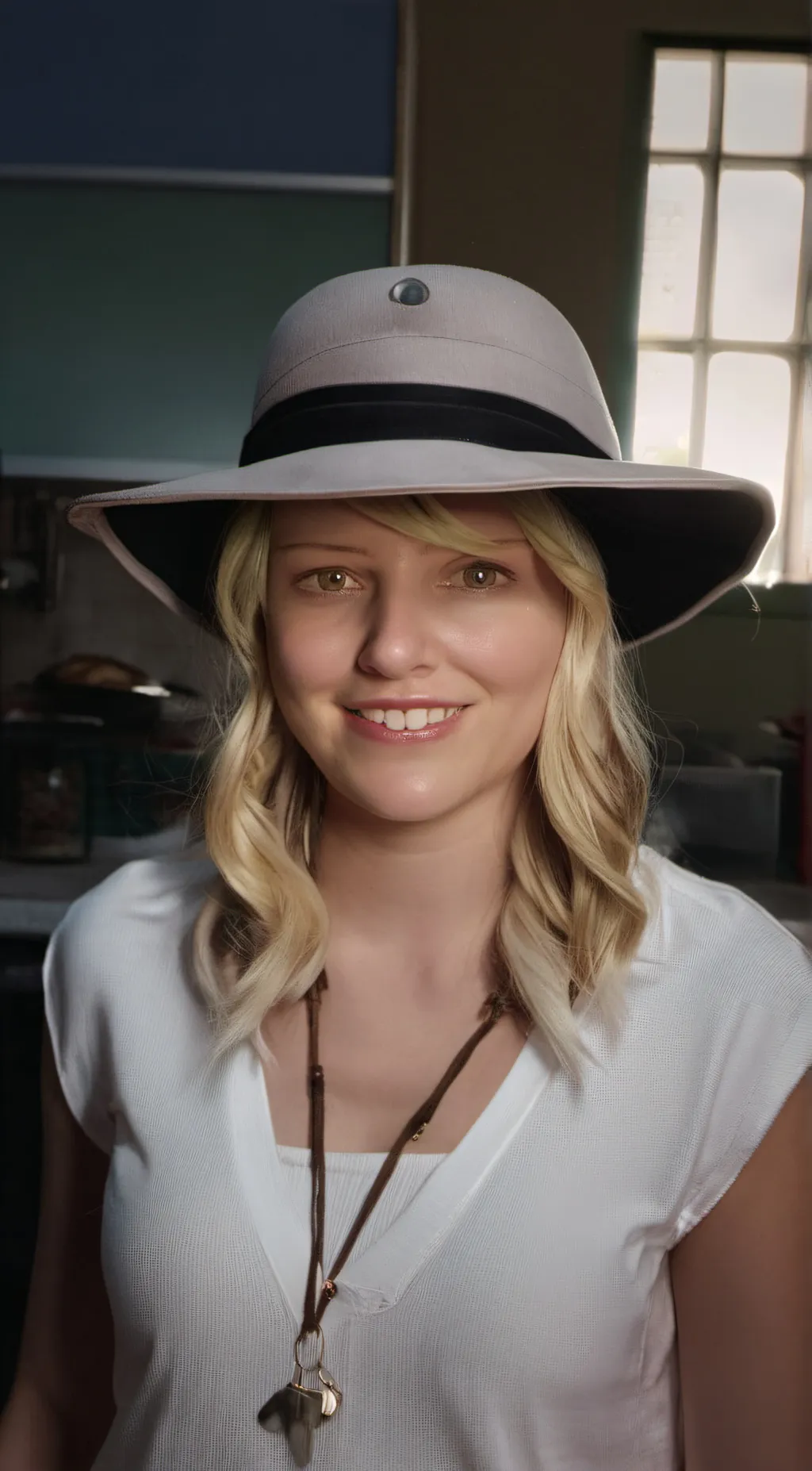 ai character: Sinny hope  background