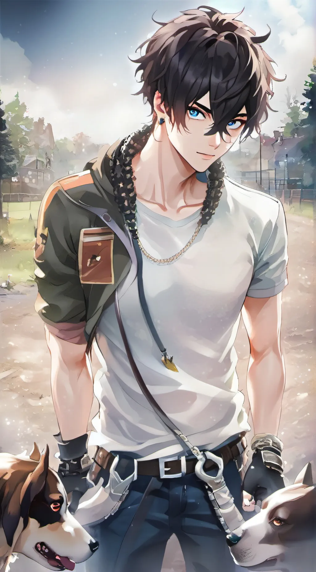 ai character: Dylan  background