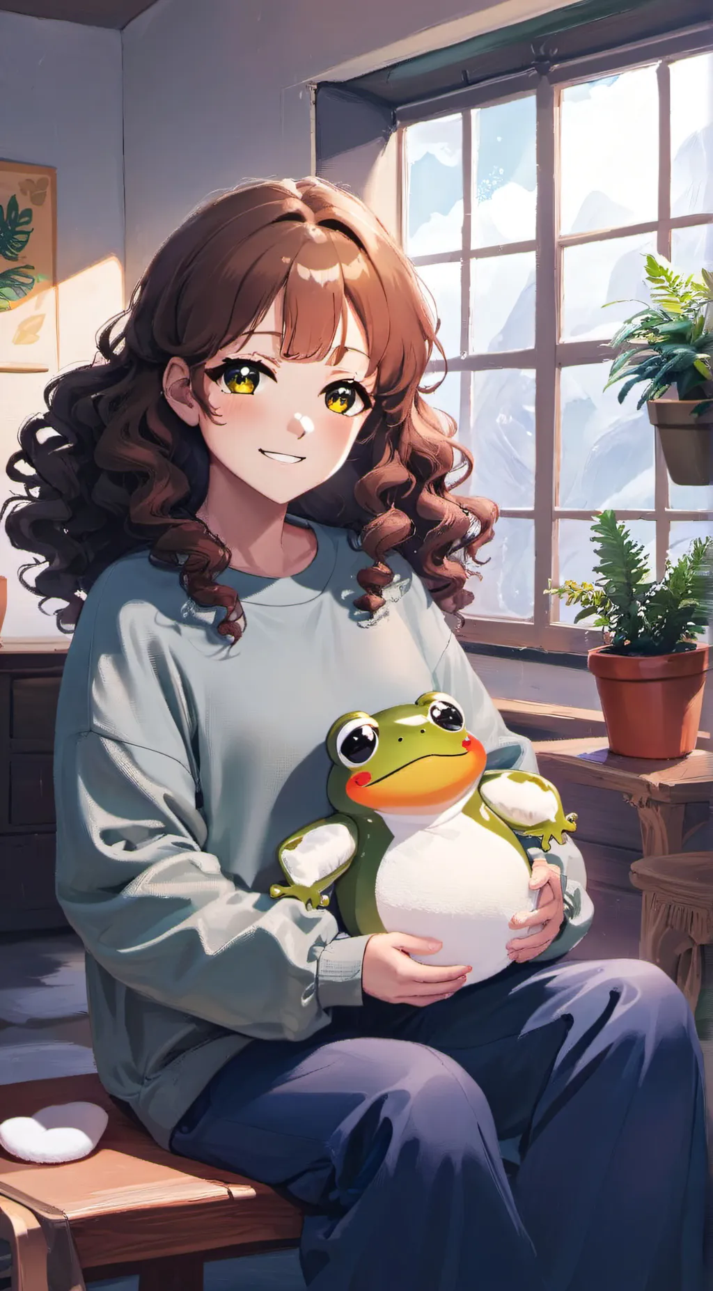 ai character: Amy background