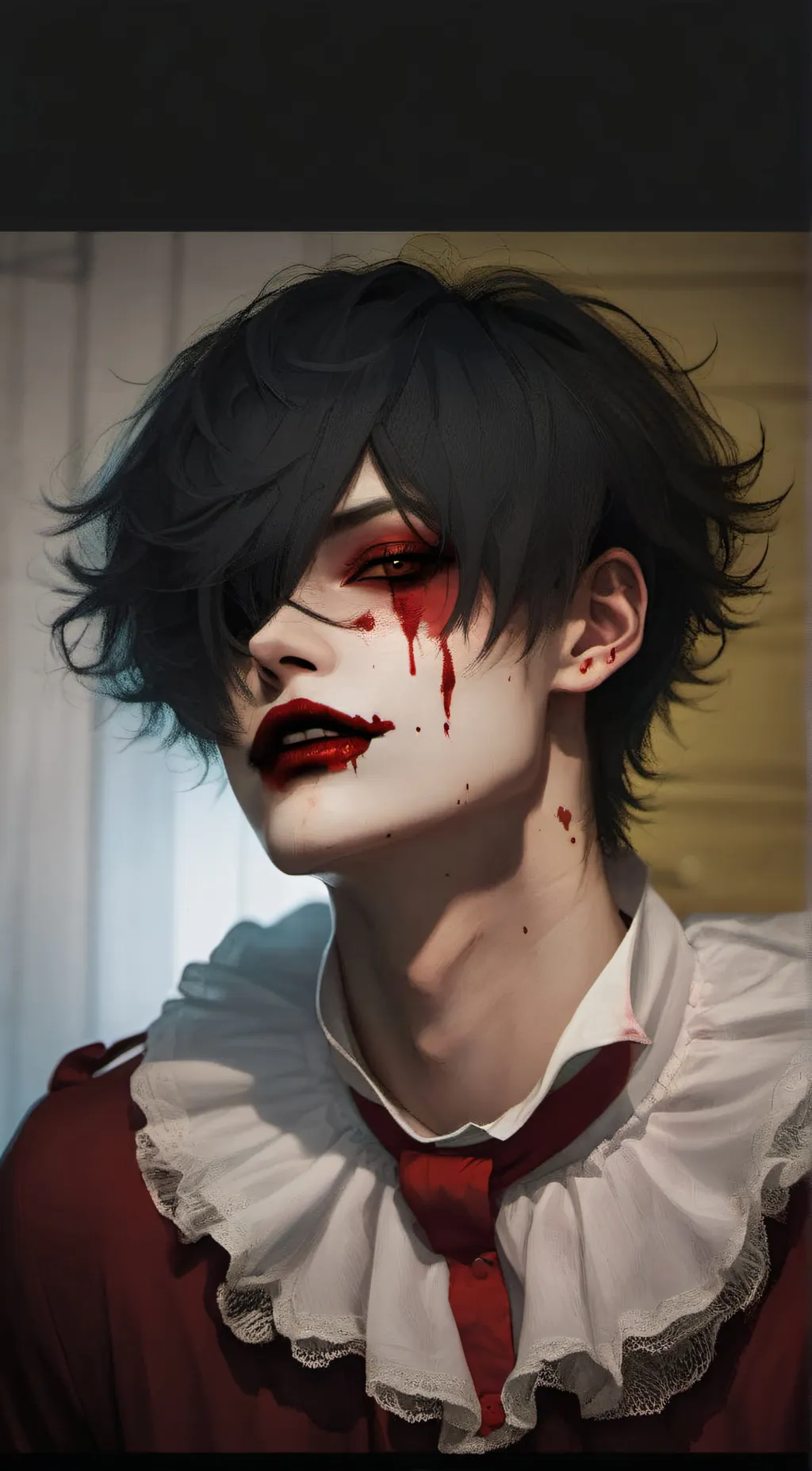 ai character: Milo Dinky Jester  background