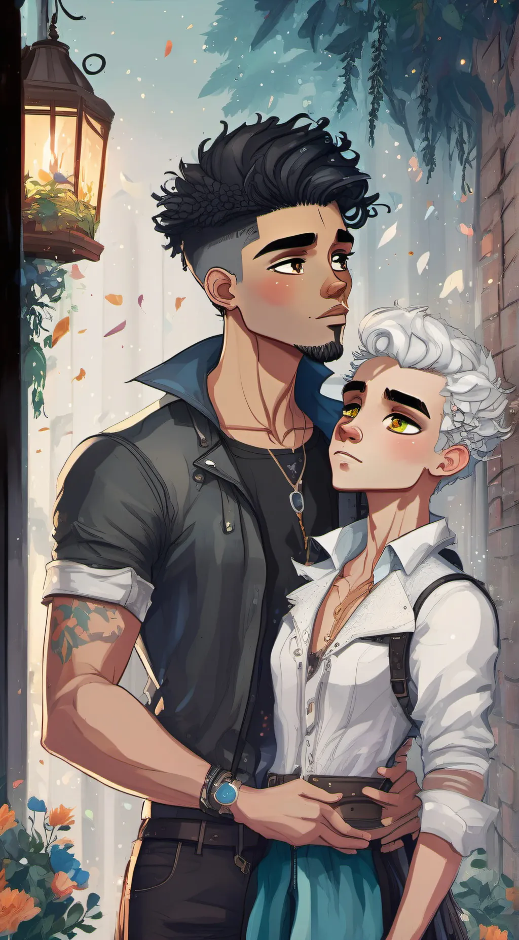 ai character: james and aiden background