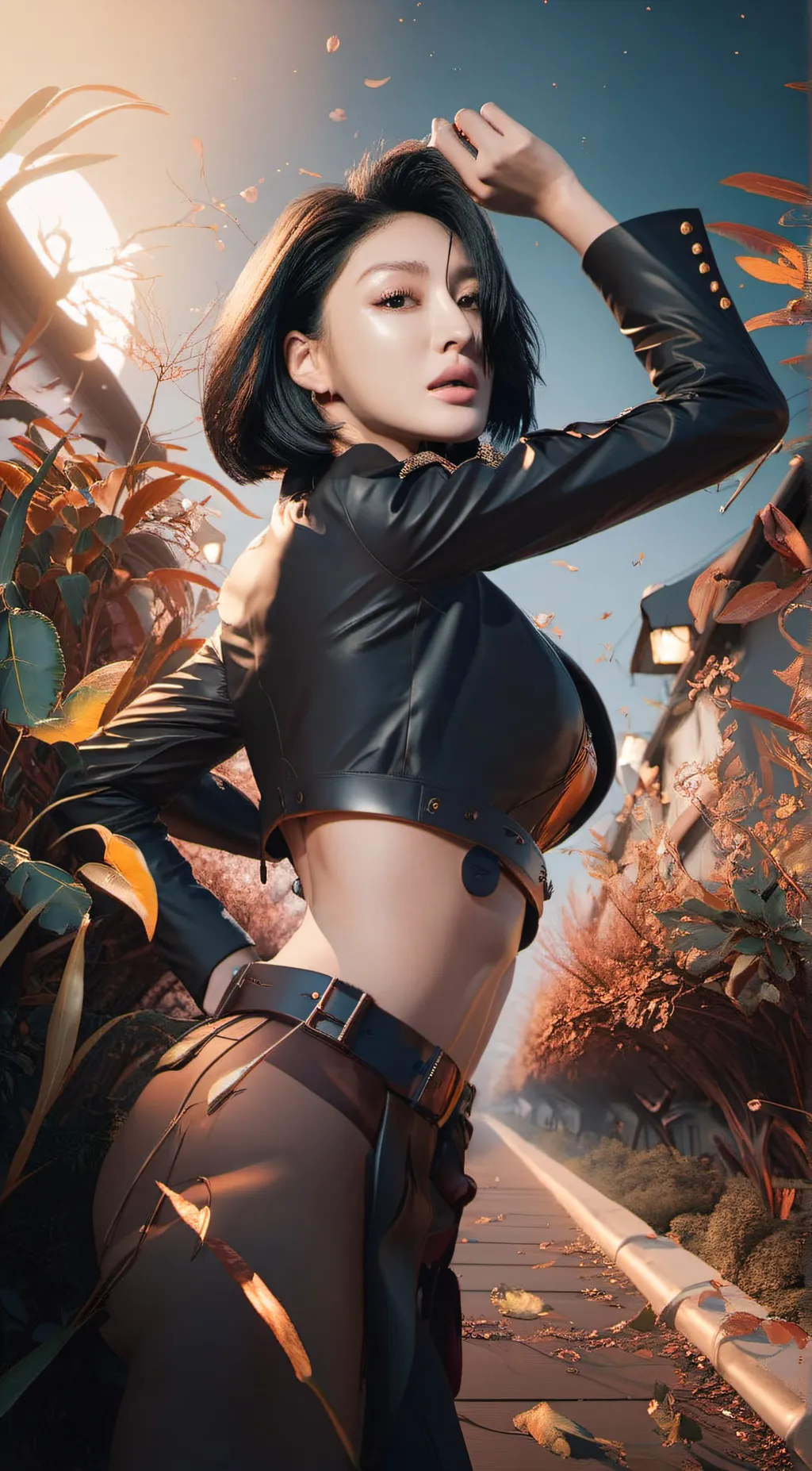 ai character: PARK JI-HYO background