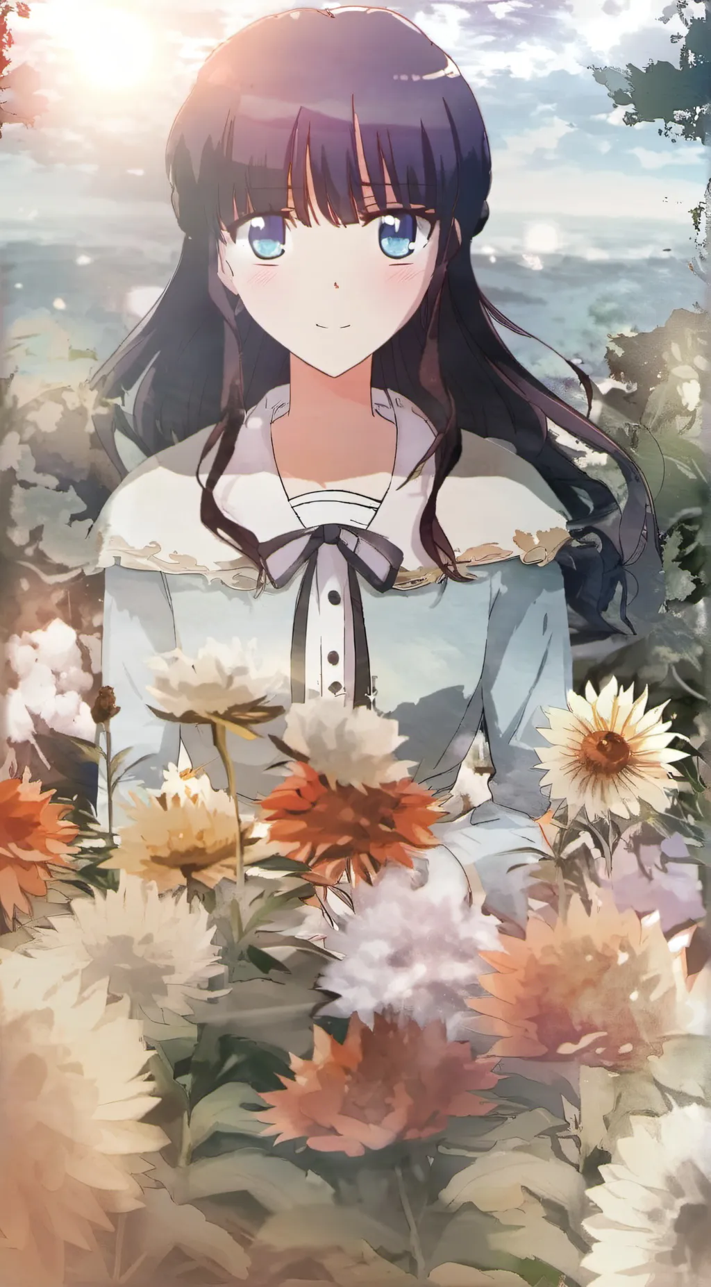 ai character: Miyuki yandere background