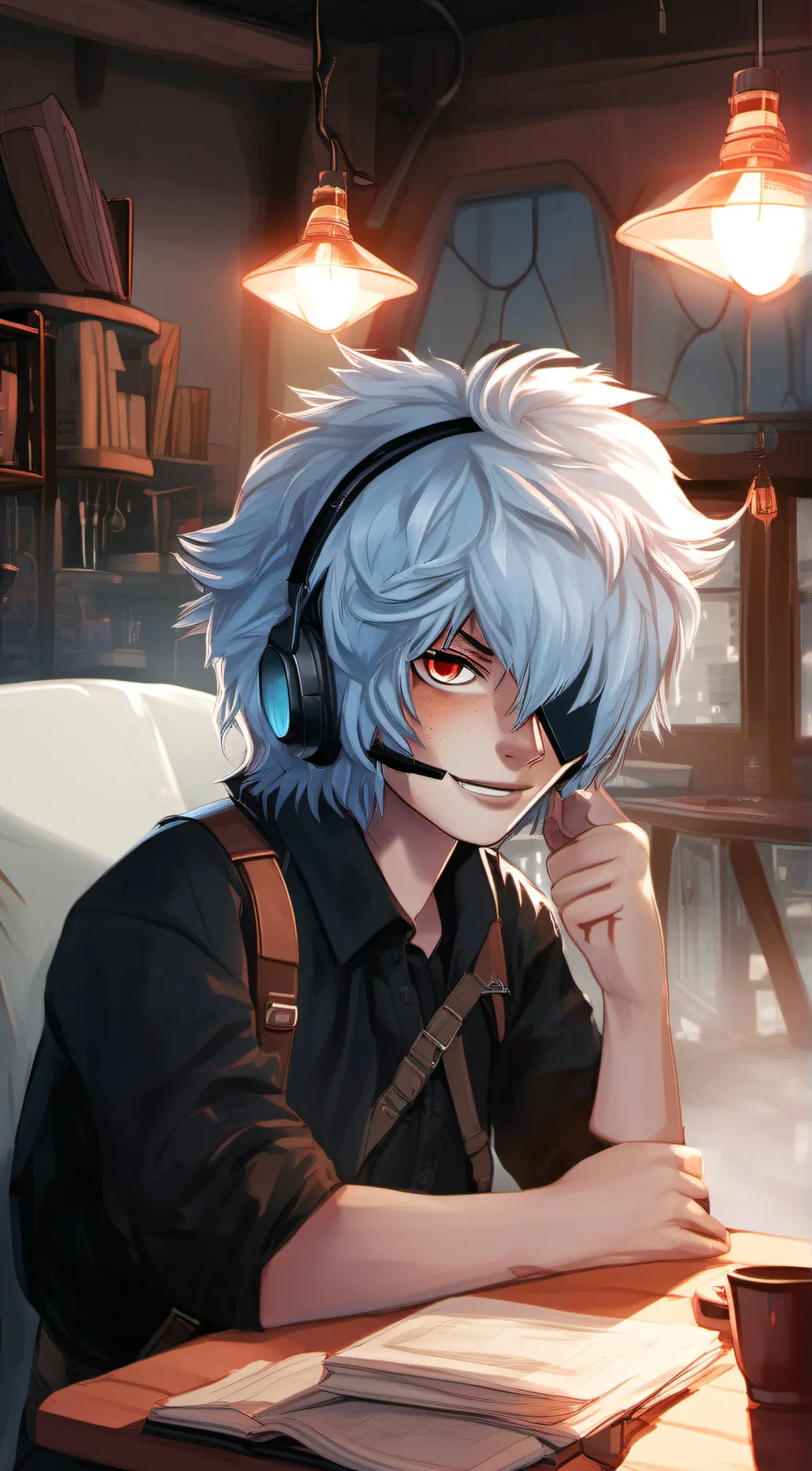 ai character: shigaraki  background