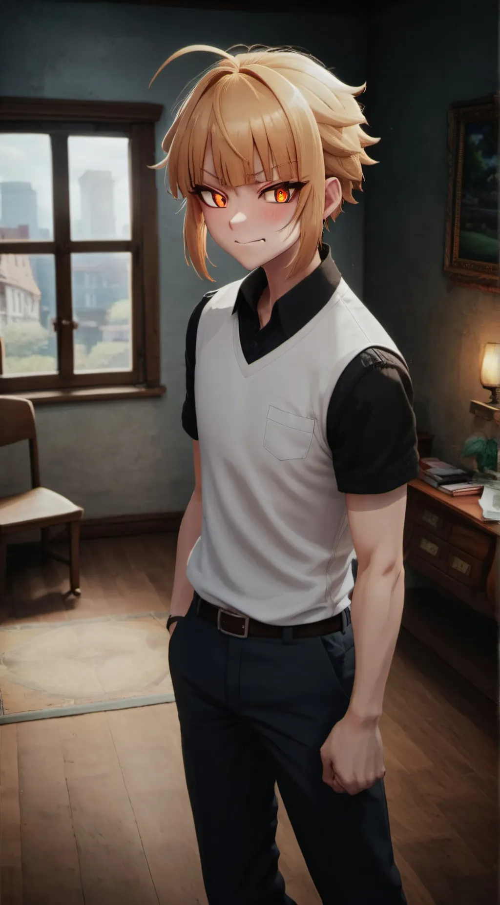 ai character: Alex background