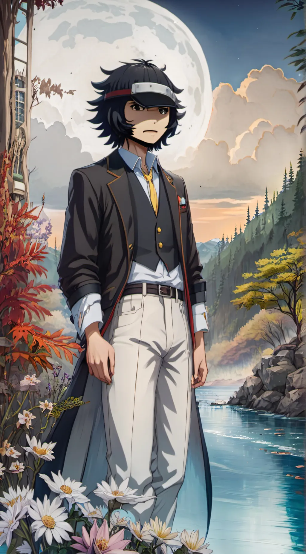 ai character: Hitohito tadano background