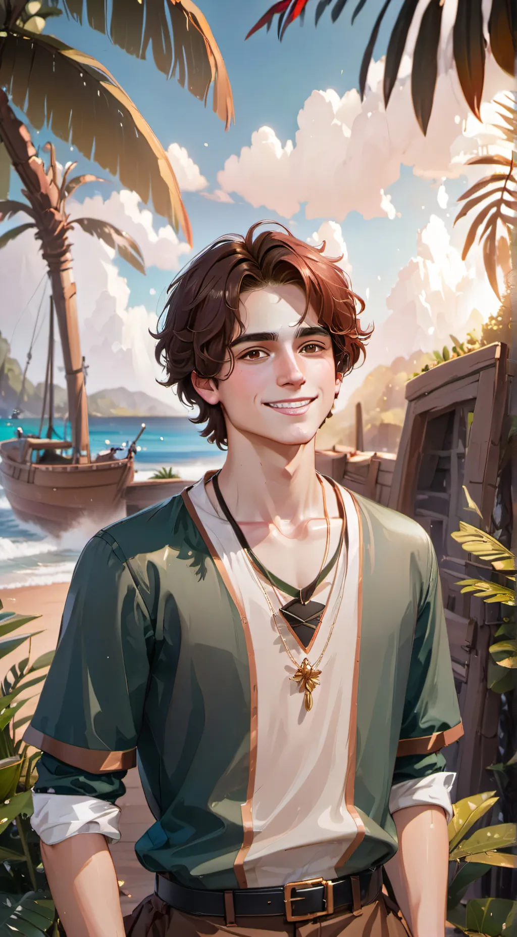 ai character: Peter Pan (Disney) background