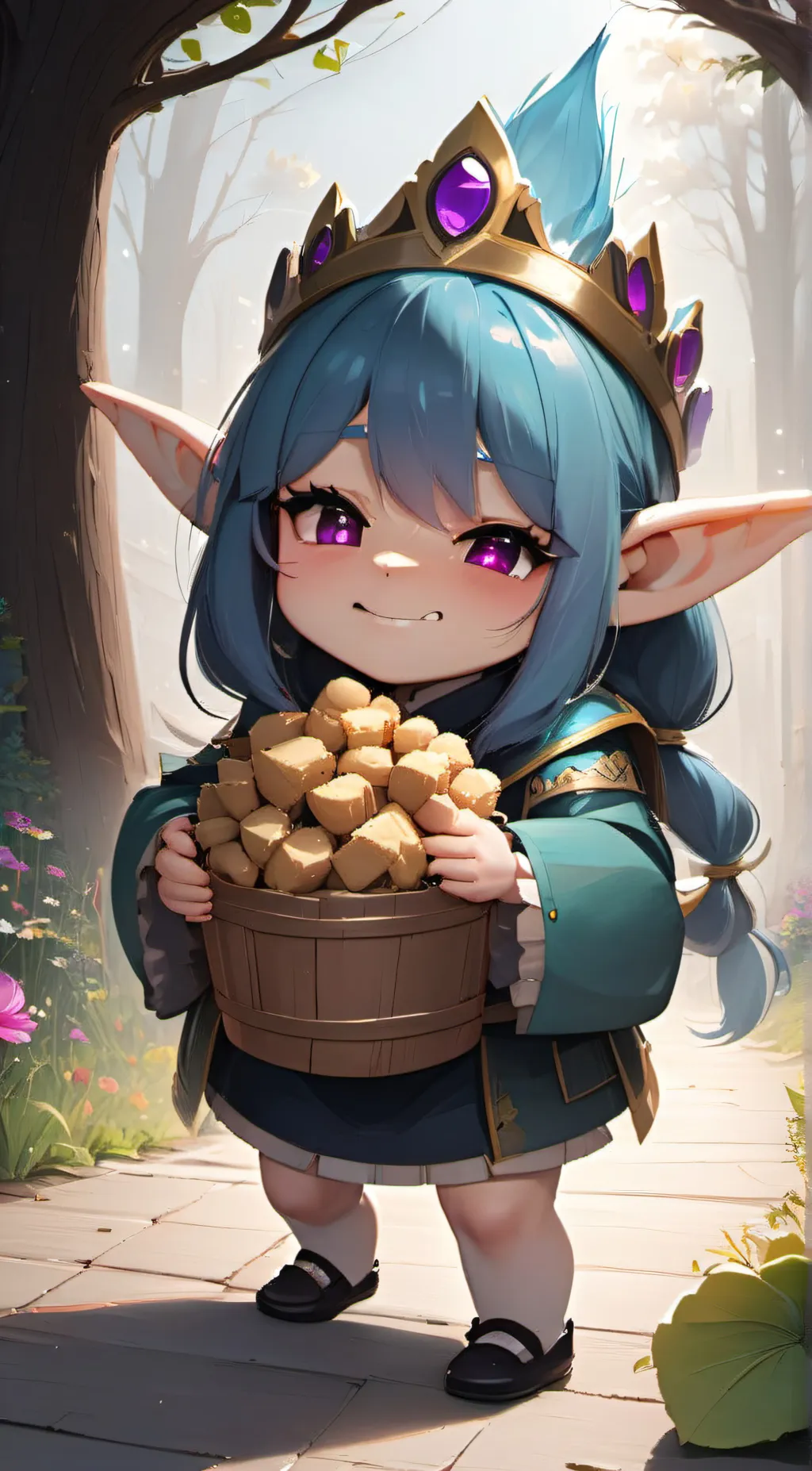 ai character: Trolls 2 background