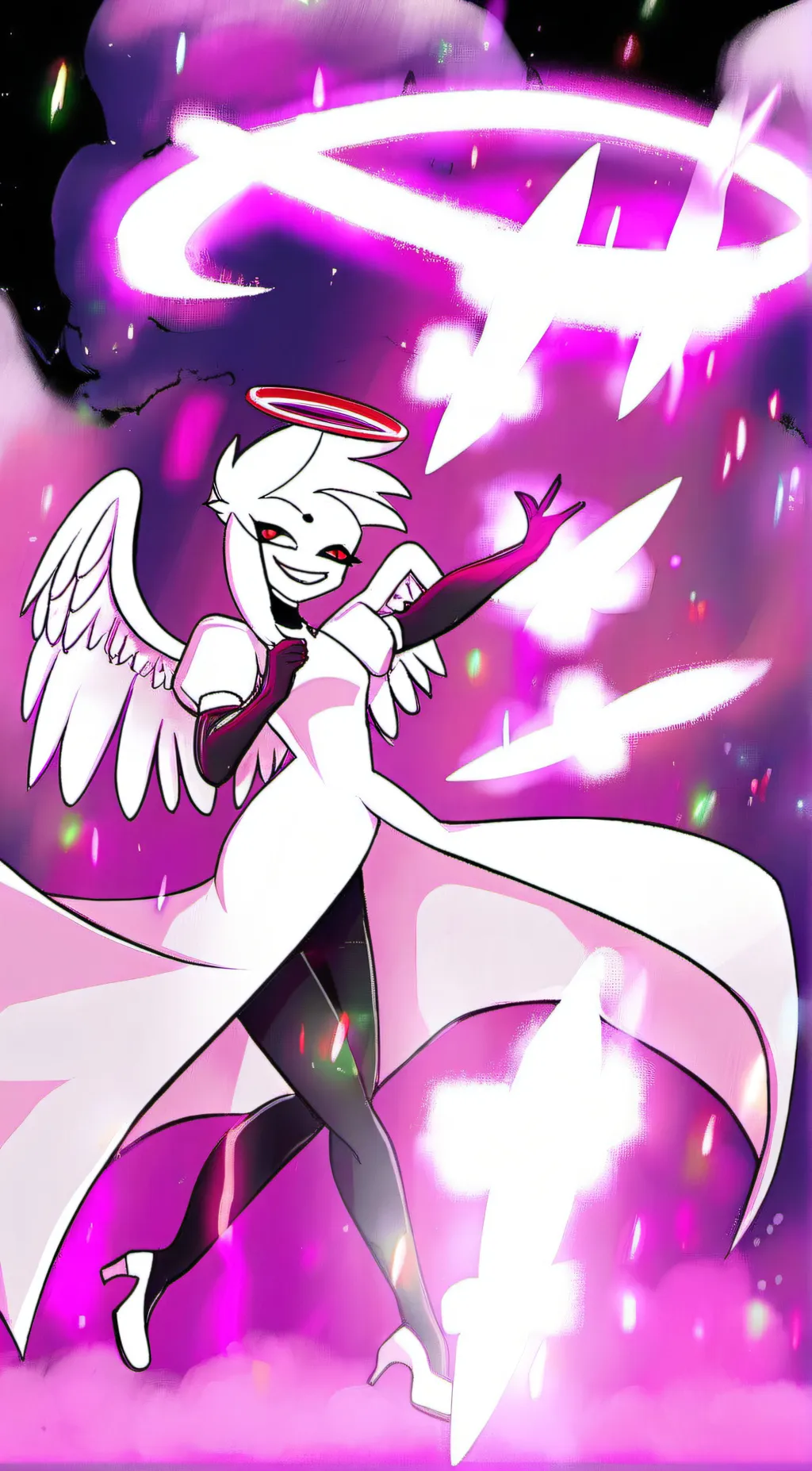 ai character: angel dust background