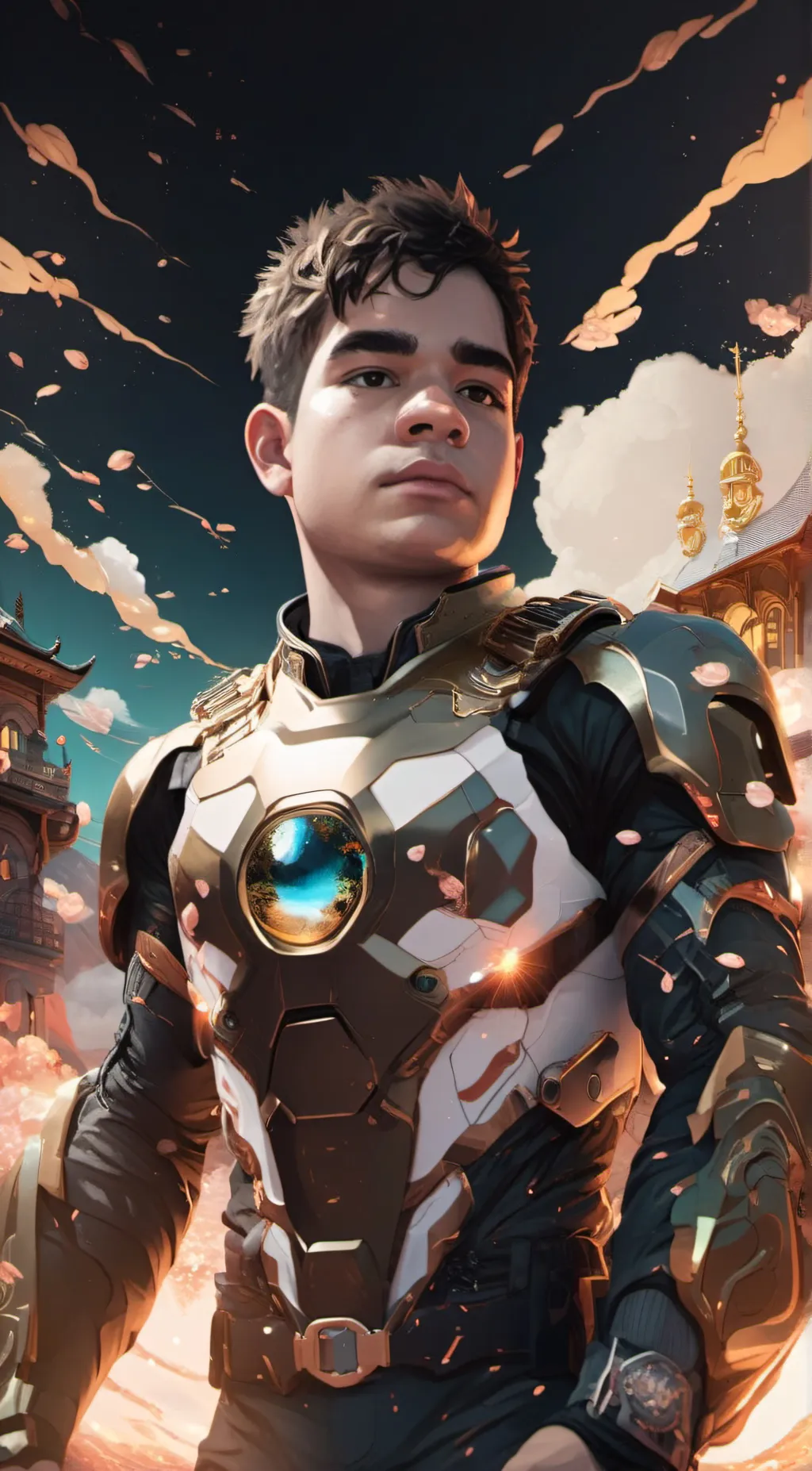 ai character: Dustin background