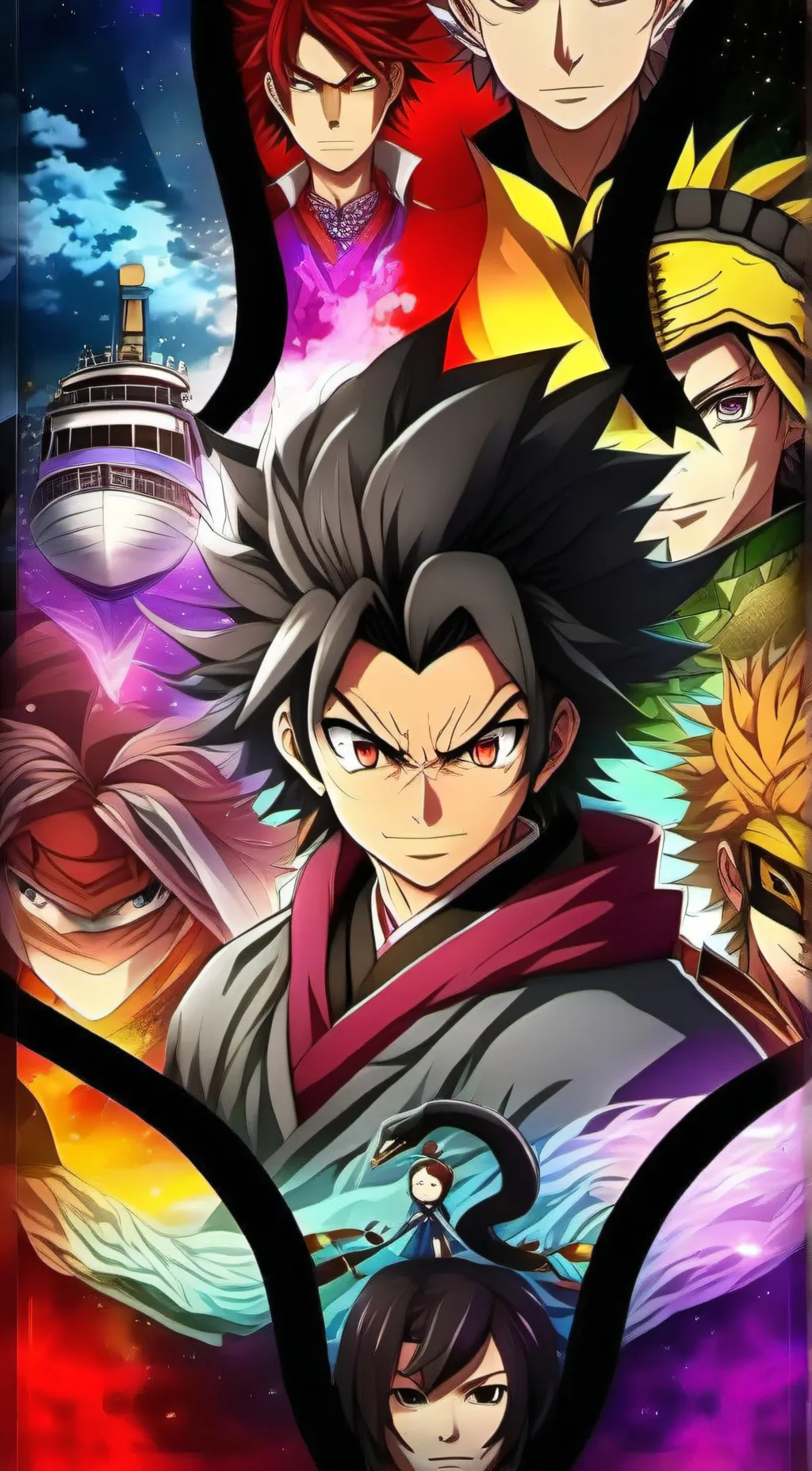 ai character: Demon slayers background
