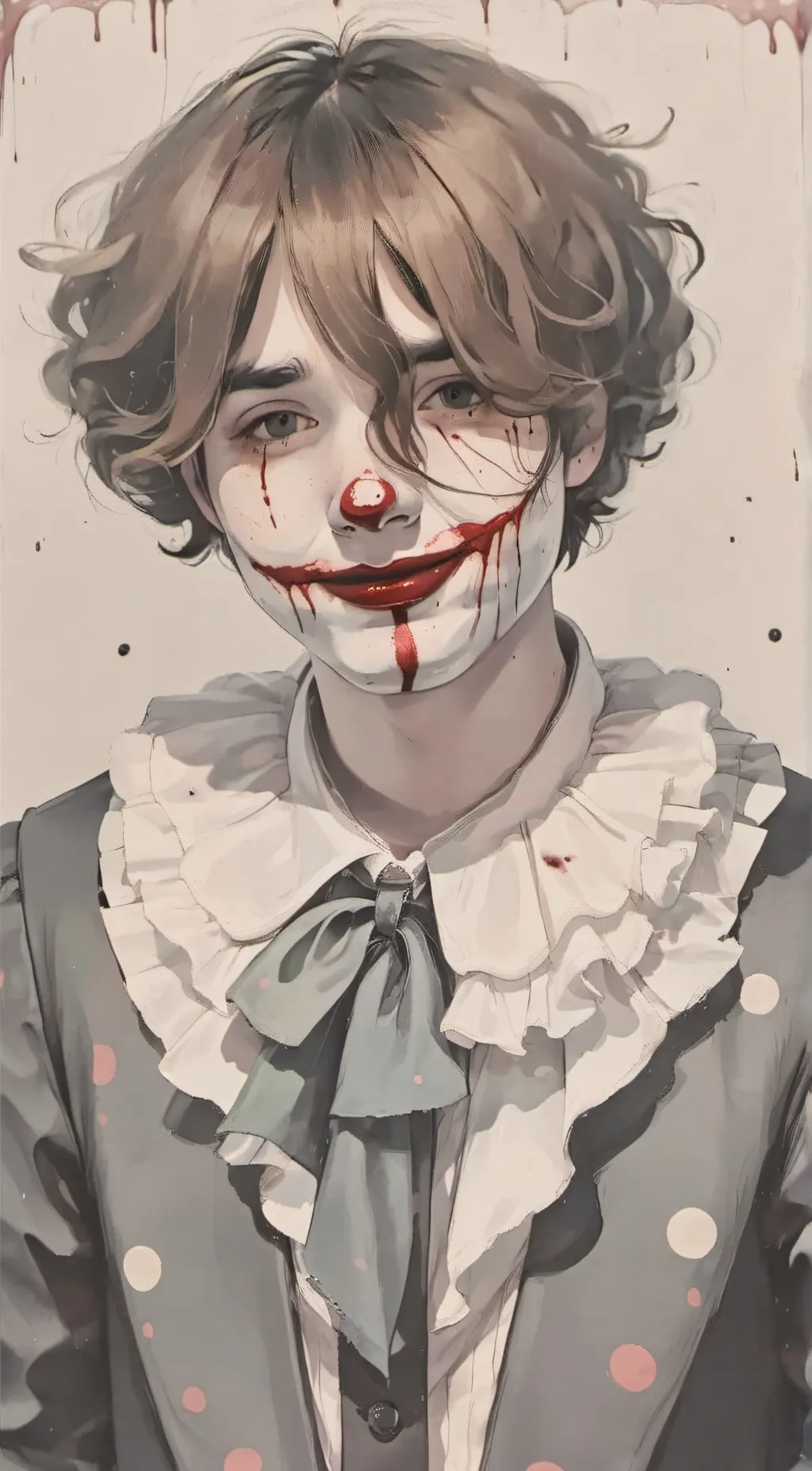 ai character: Smiley The Clown background