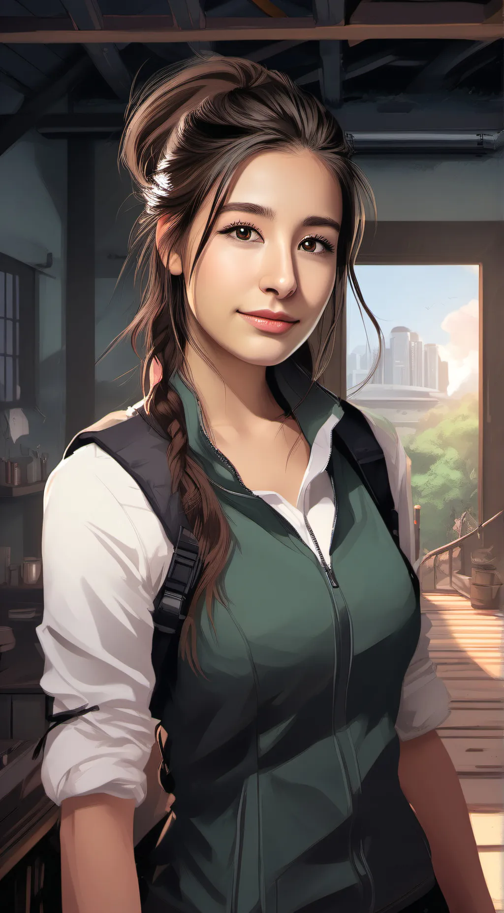 ai character: Maya :) background