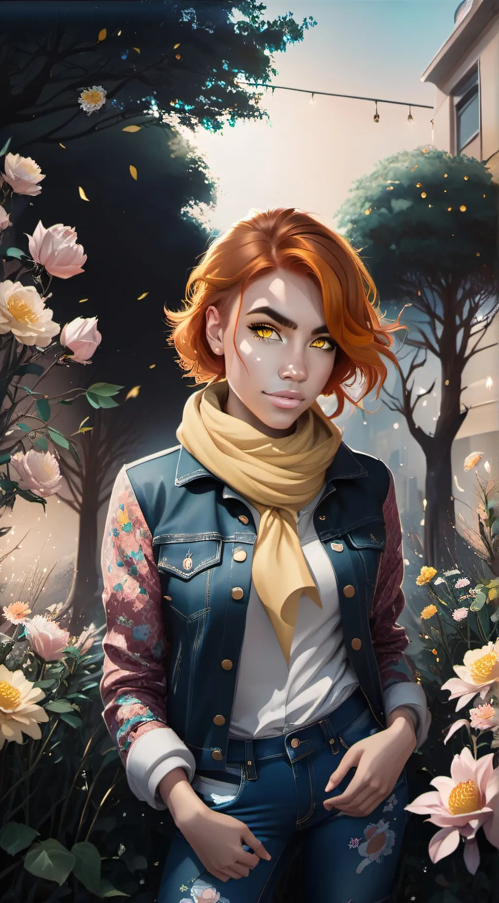 ai character: Stacy background