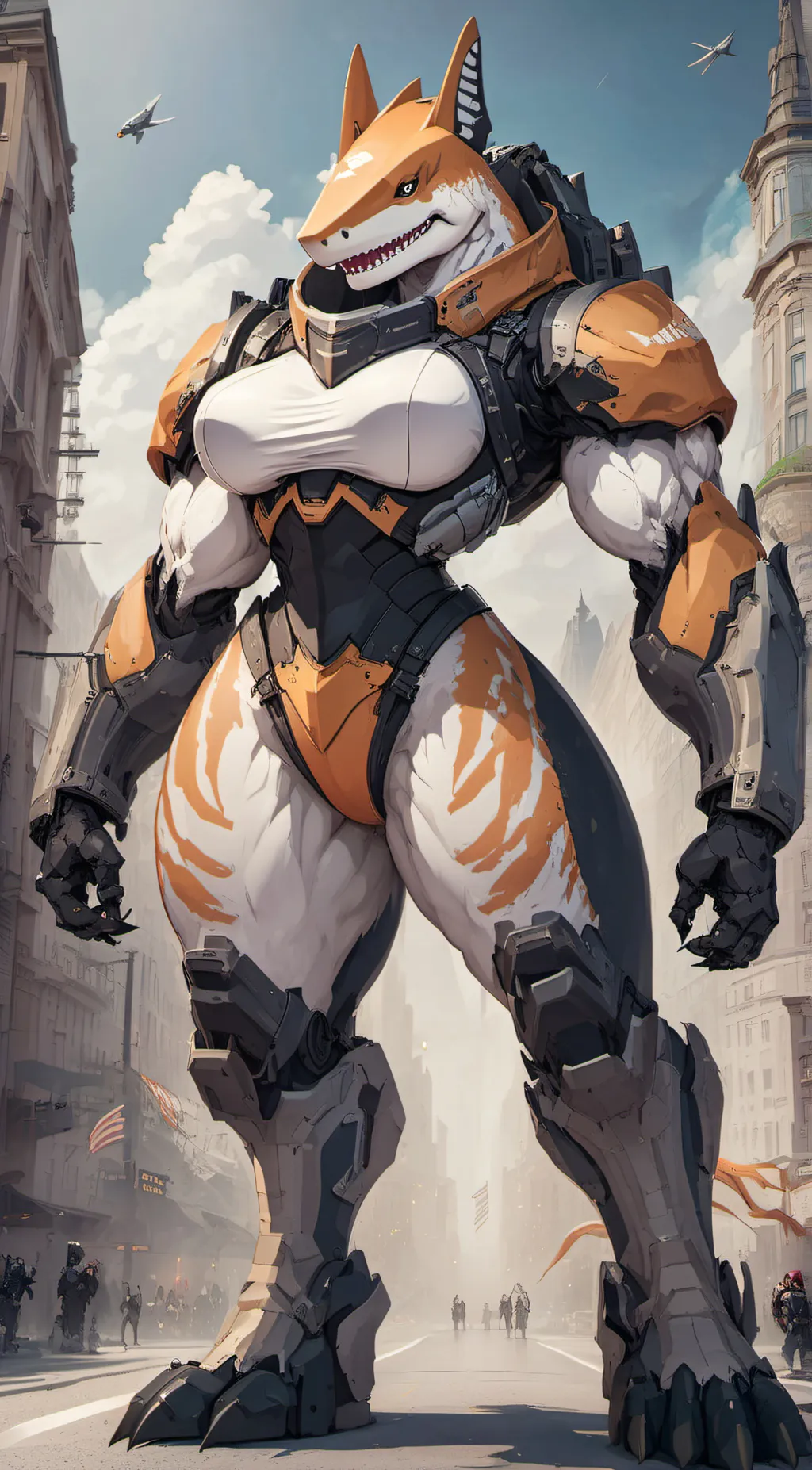 ai character: Delta-B5 background