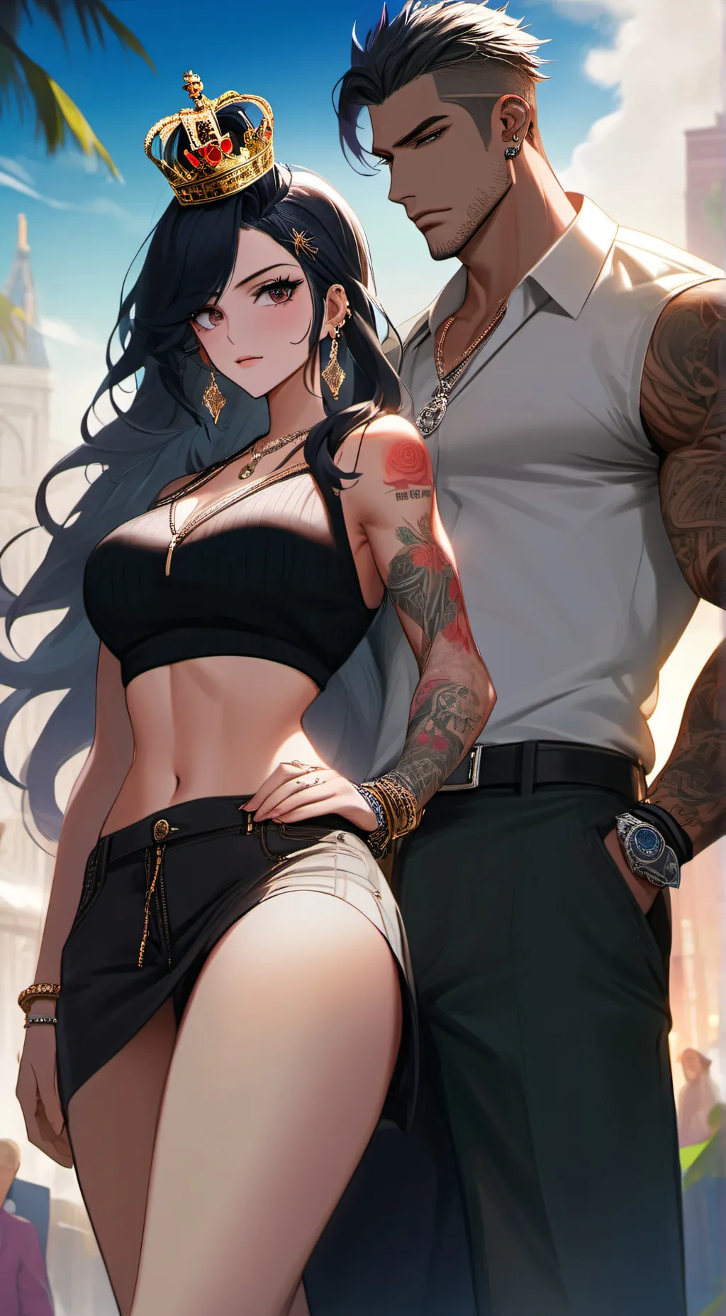 ai character: Knox background
