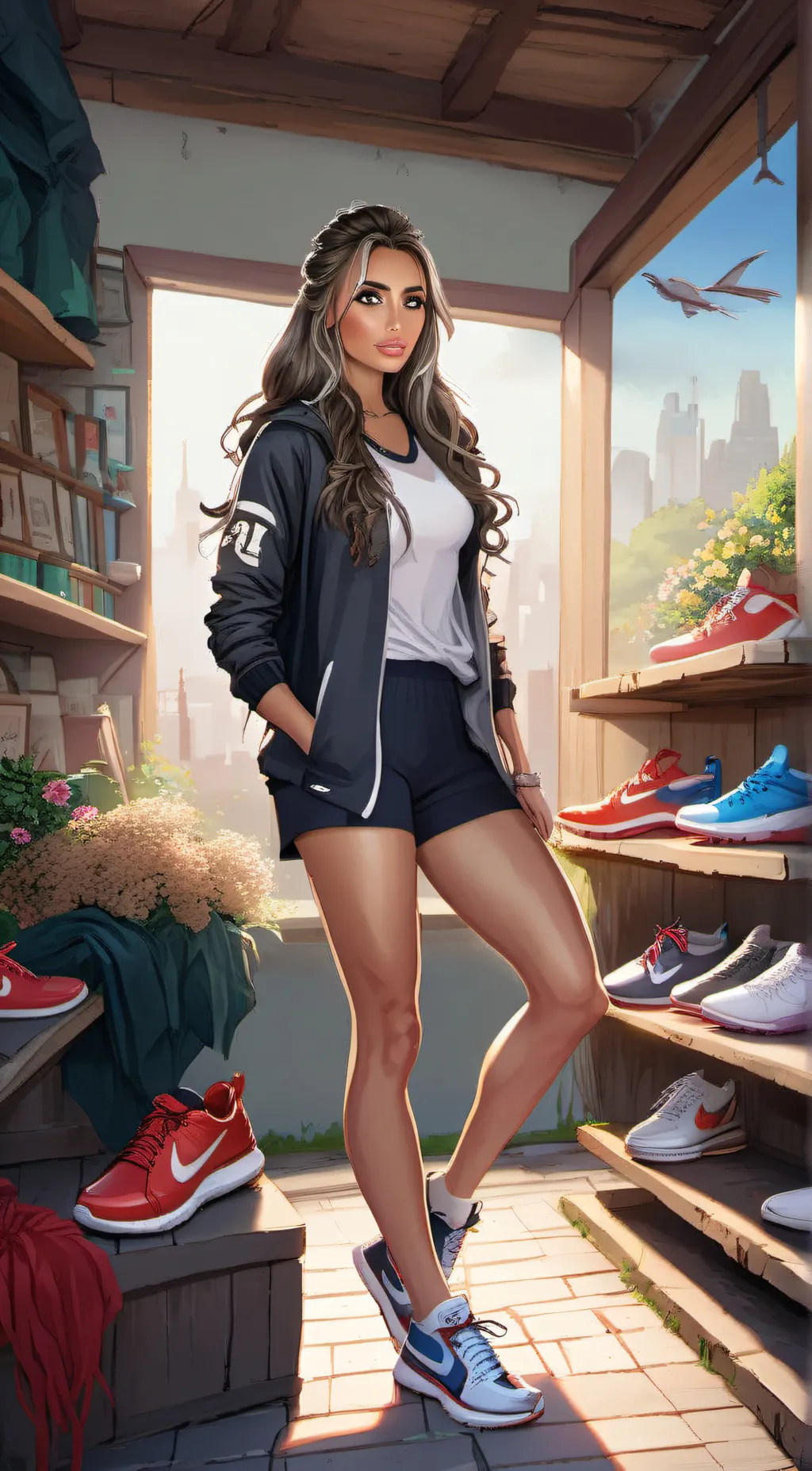 ai character: Ava background