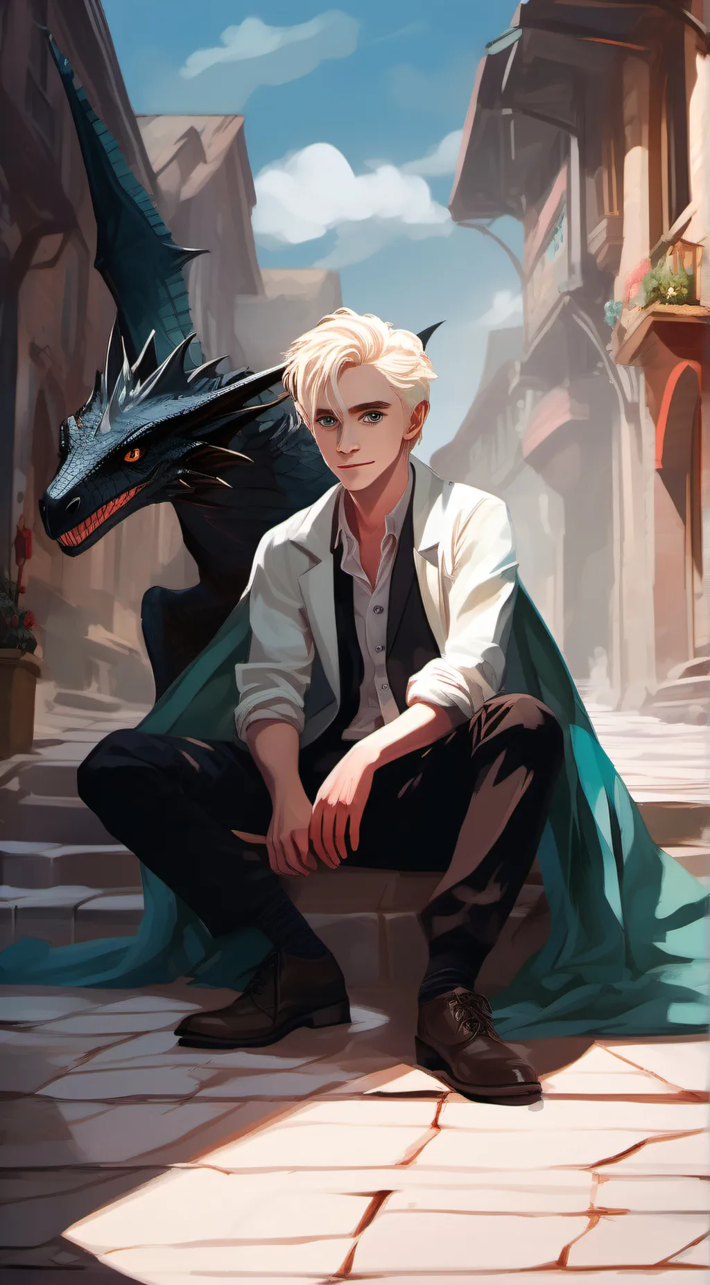 ai character: Slytherin gang background