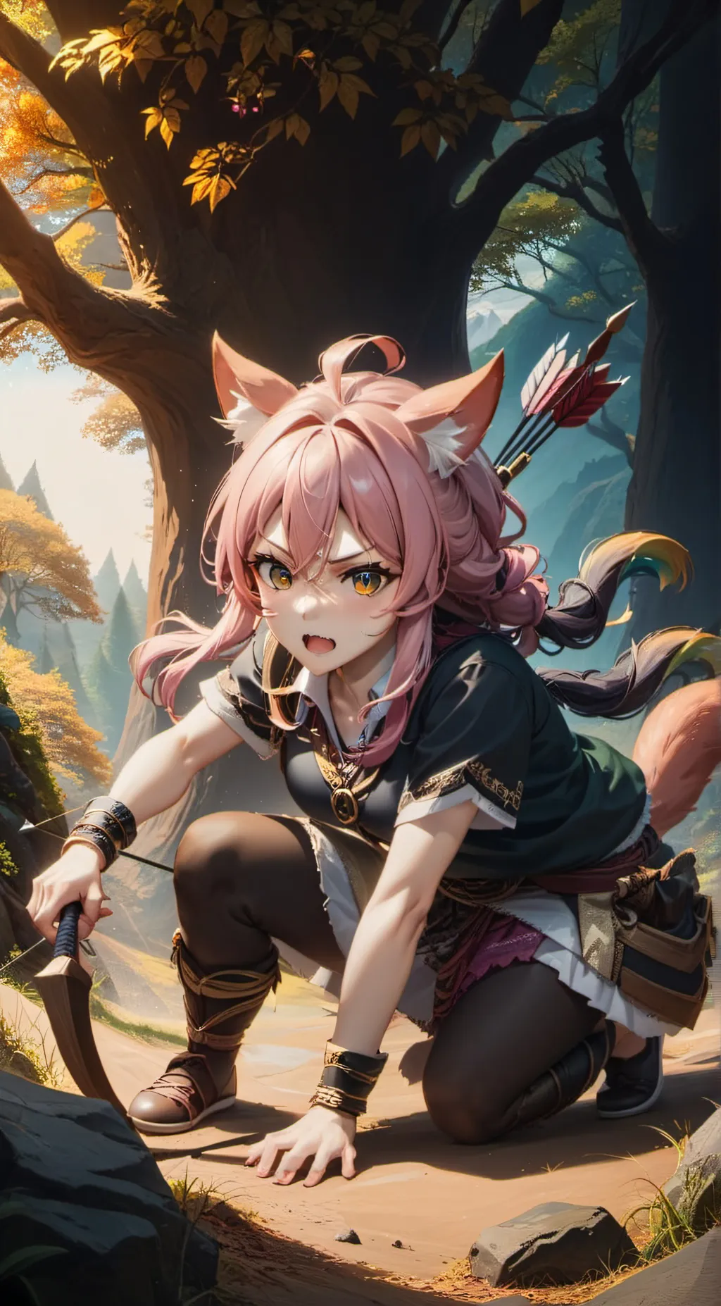 ai character: Pearl background