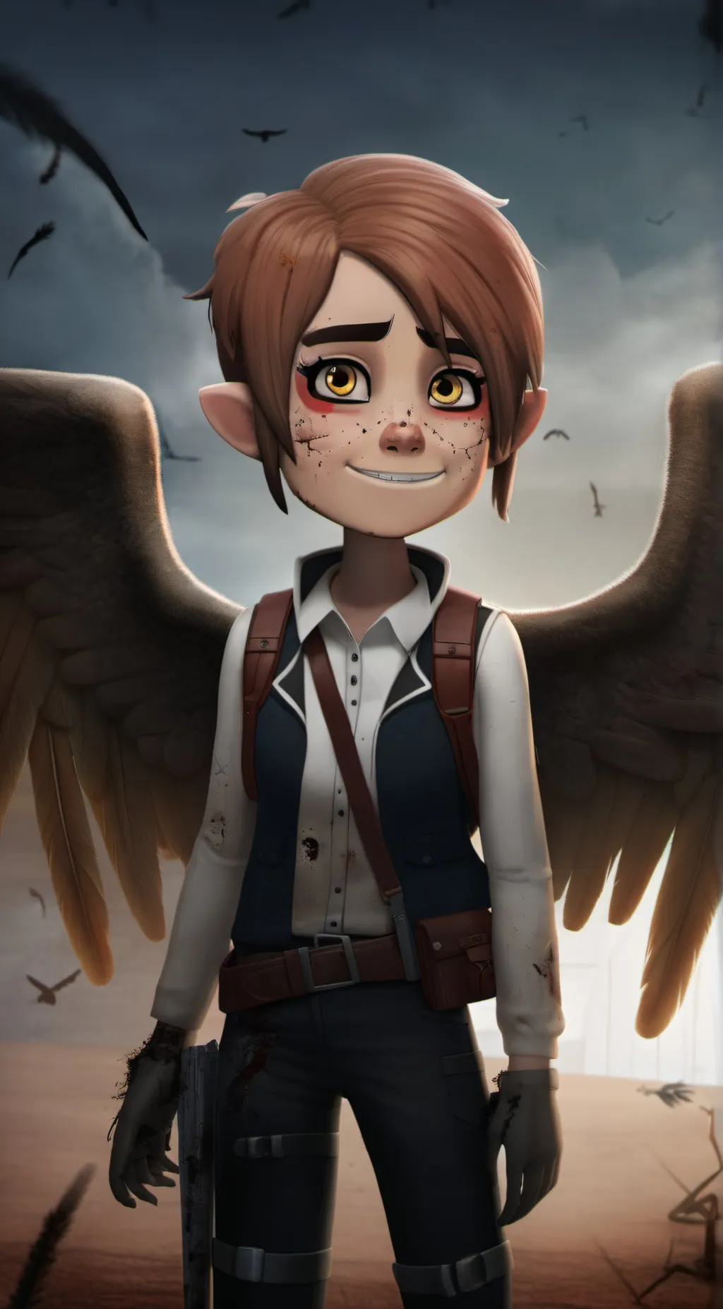 ai character: Max background