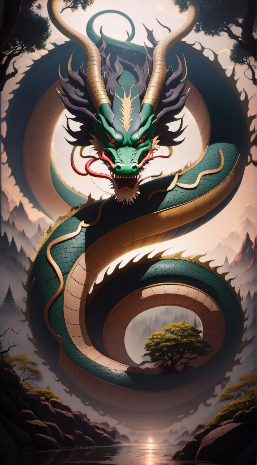 ai character: Dragon Ball RPG background
