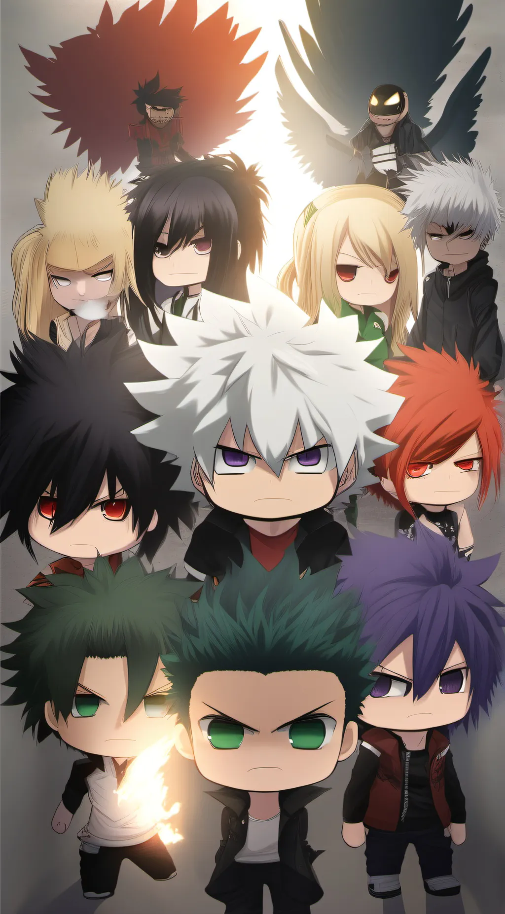 ai character: MHA X Me/Paige  background