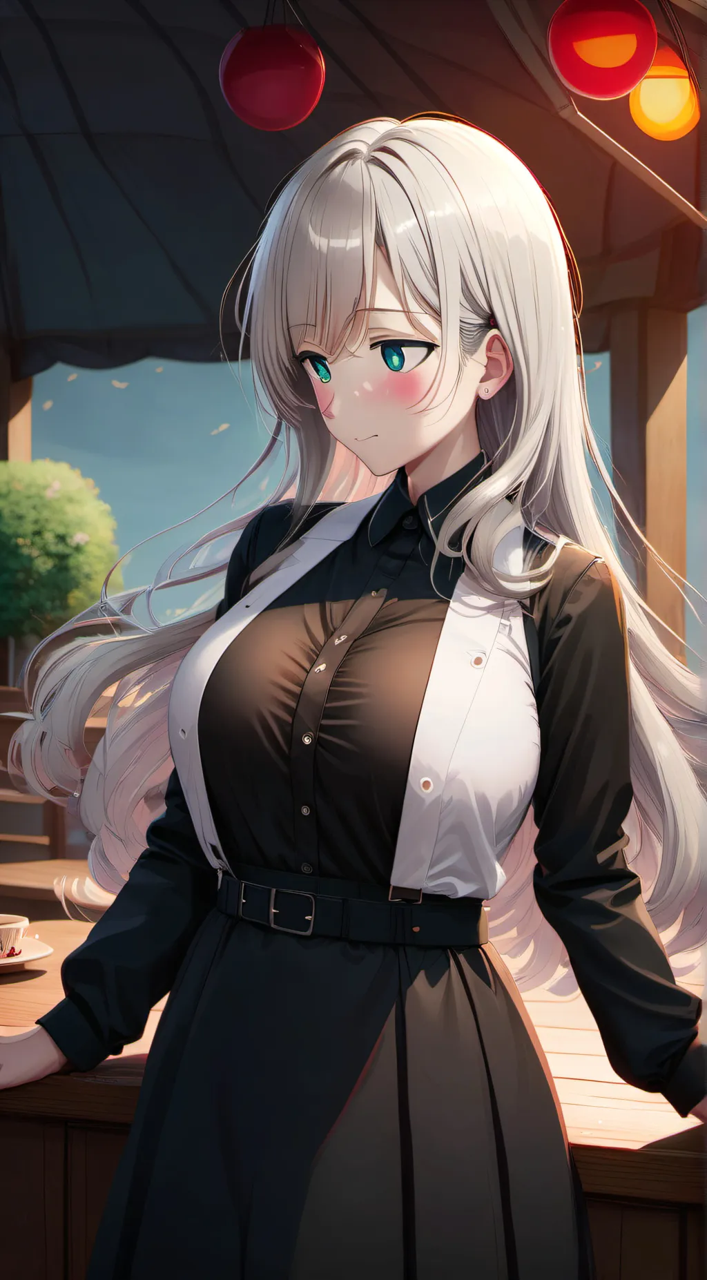 ai character: Ashley background
