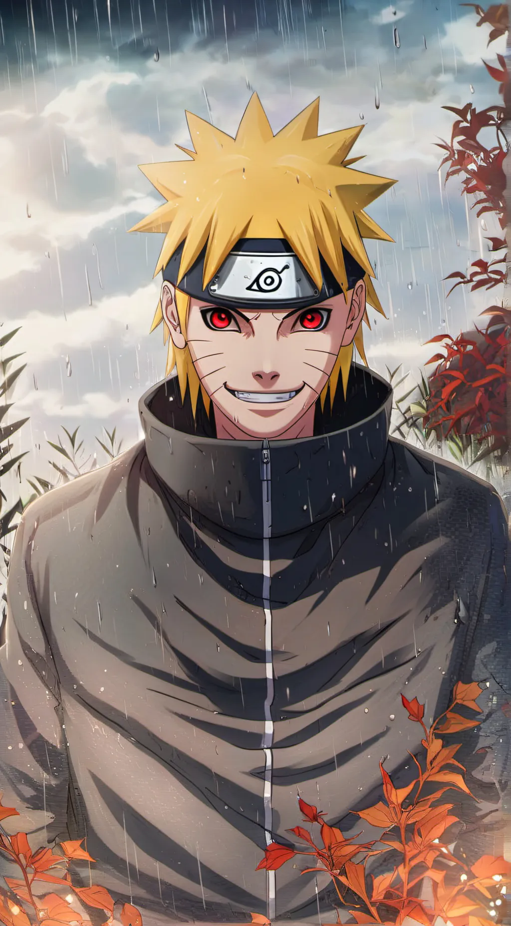 ai character: Evil Naruto  background