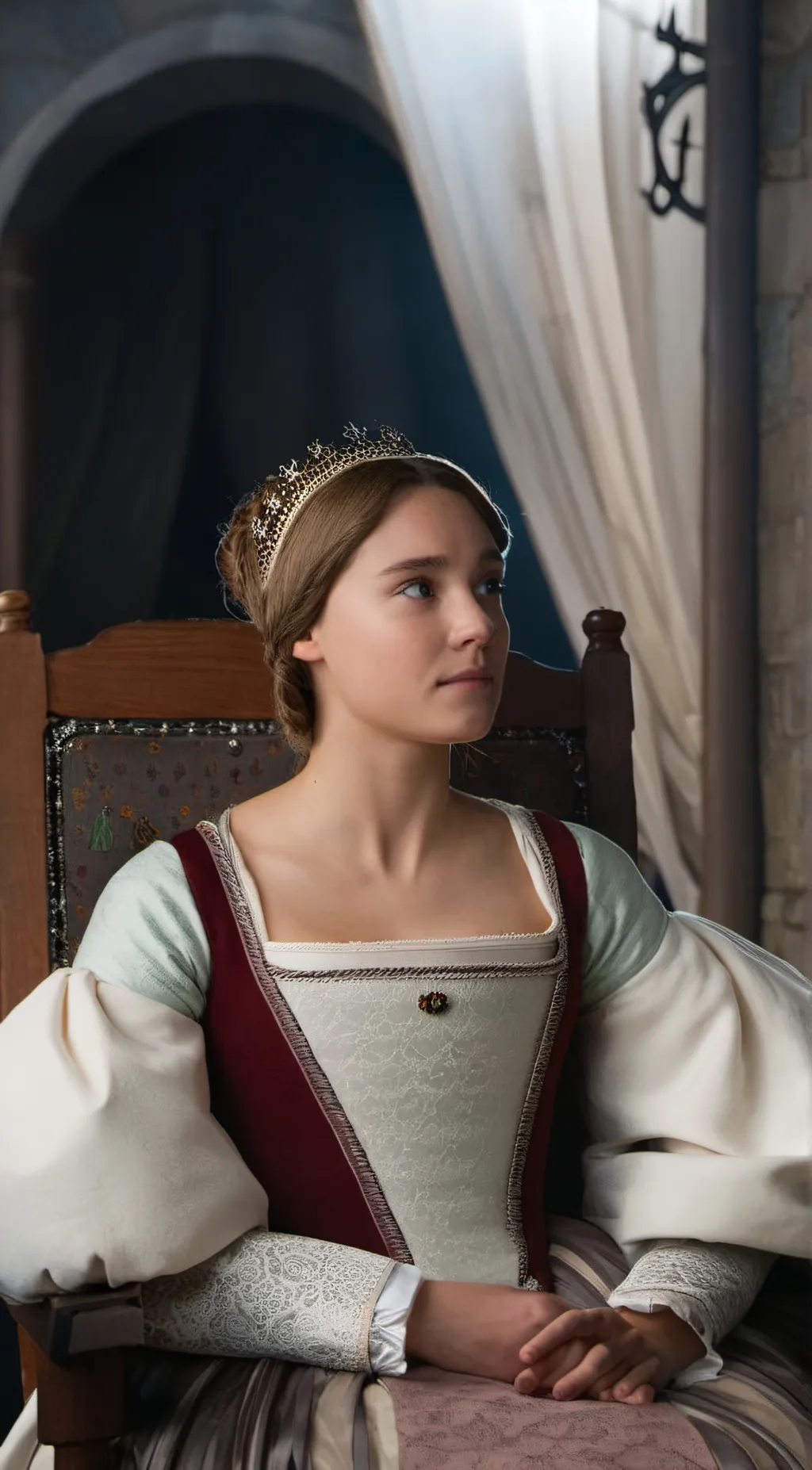 ai character: Queen Anne background