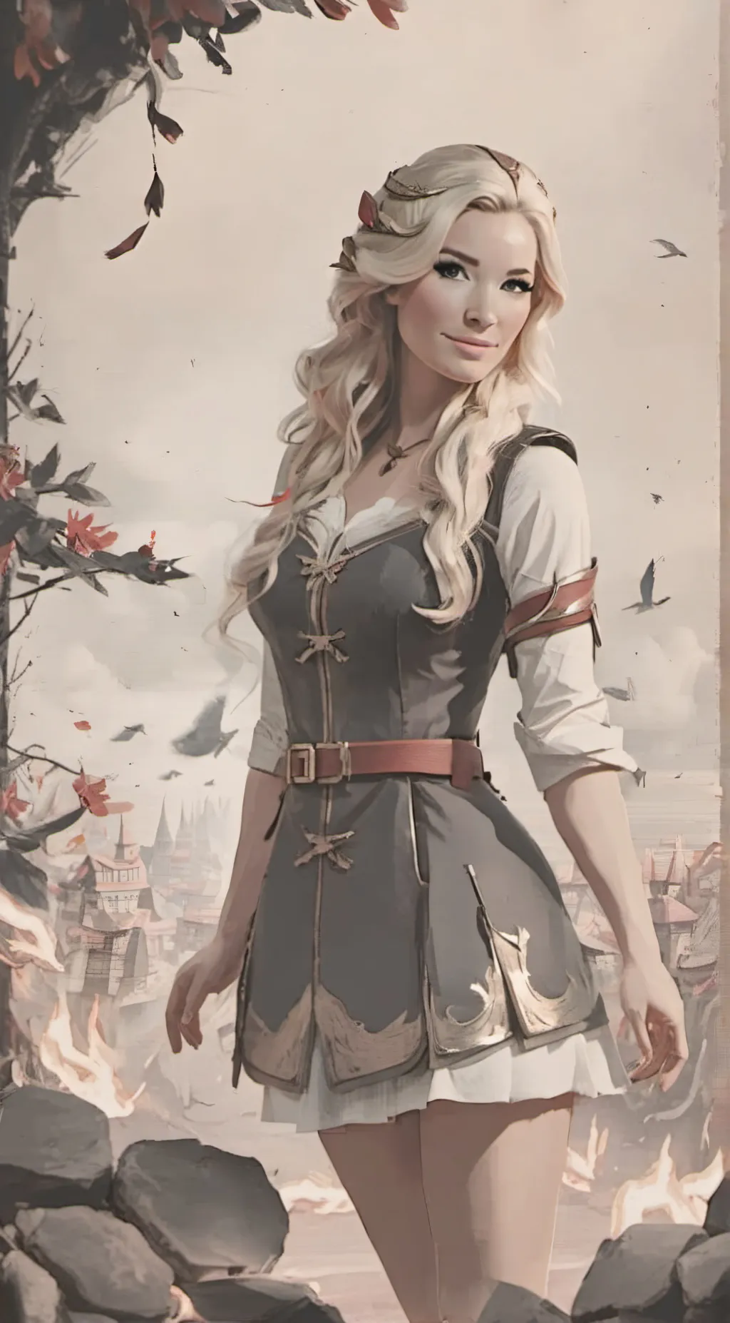 ai character: Hilda background